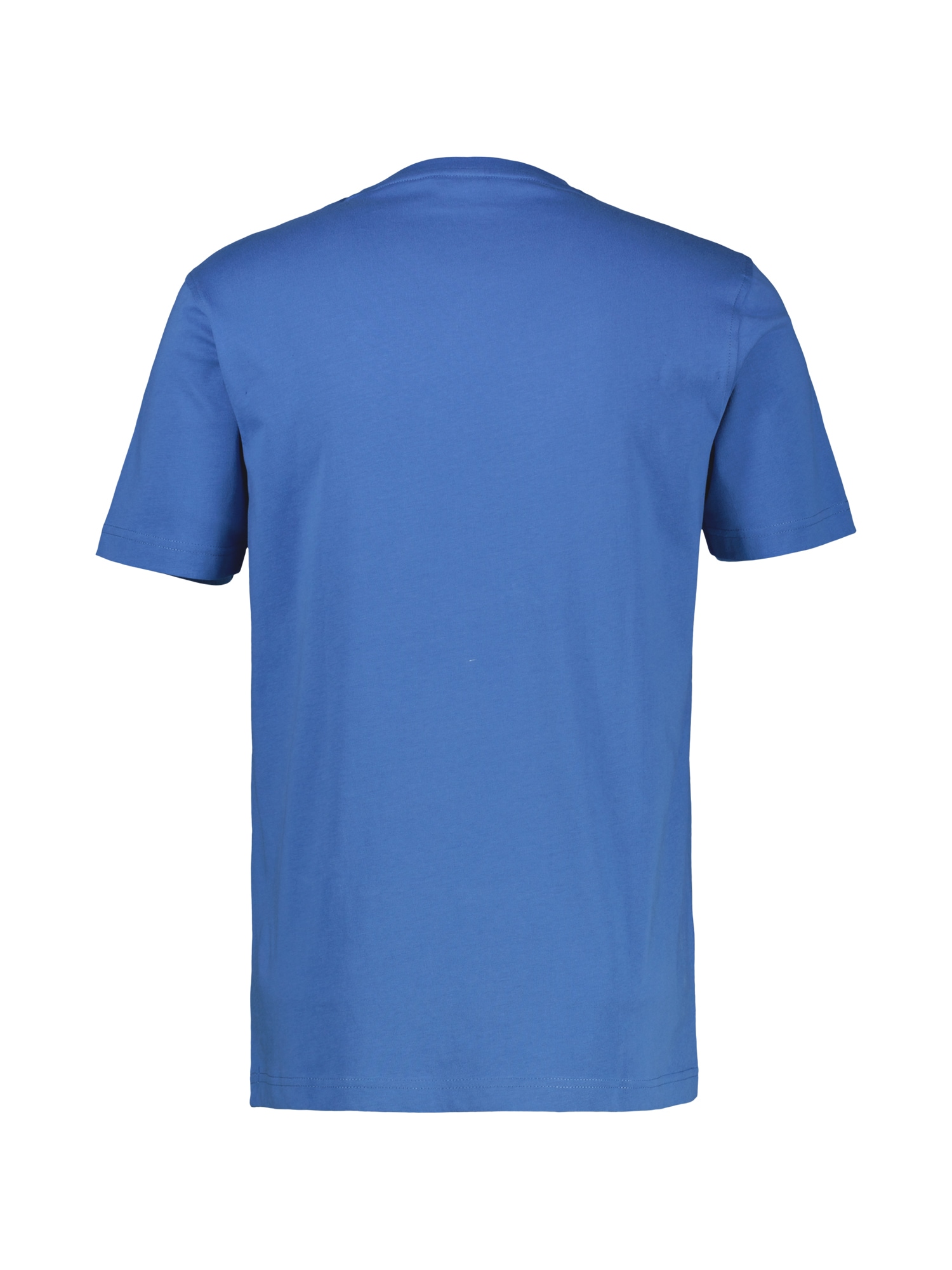 LERROS T-Shirt »LERROS Basic T-Shirt mit Logostitch, unifarben«