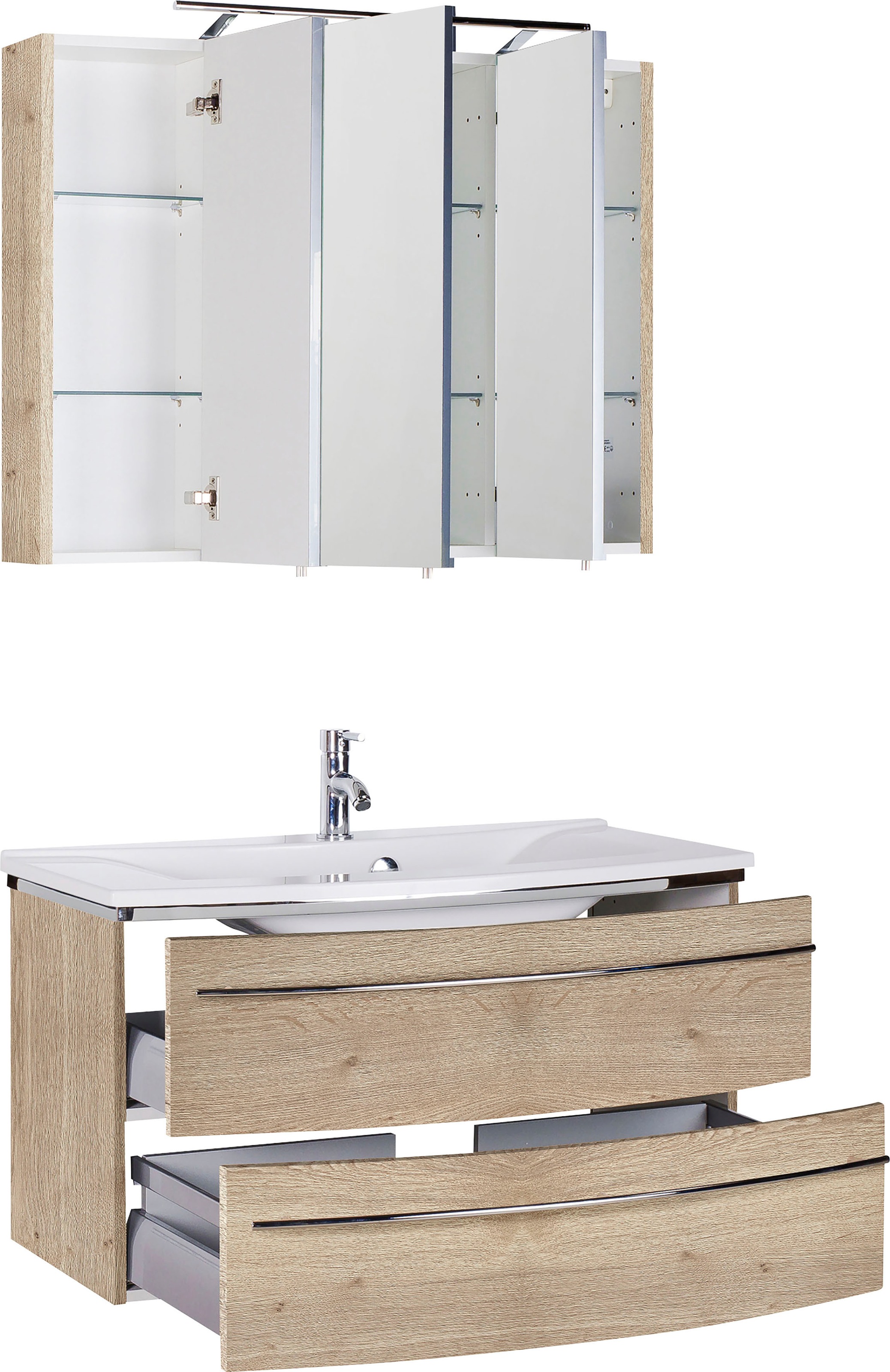 Saphir Badmöbel-Set »3040«, (2 St.), Breite 90 cm