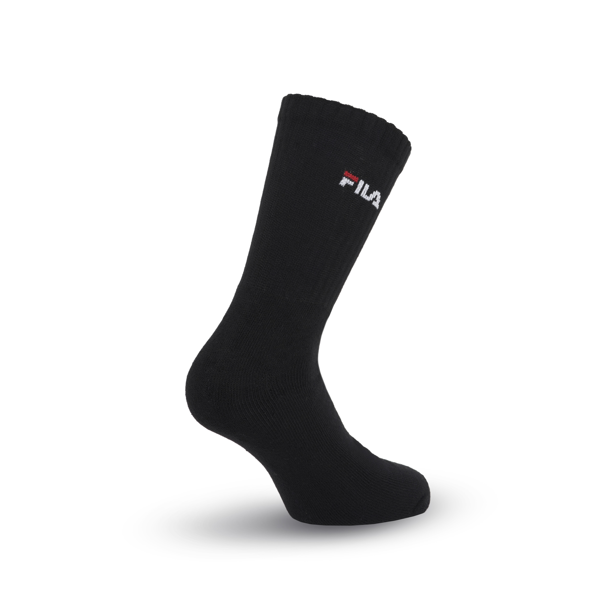 Fila Sportsocken »UNISEX CREW TENNIS FULL TERRY SOCKS«, (6 Paar), mit eingestrickem Logo