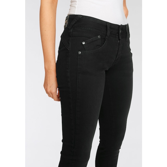 bei Herrlicher SLIM Powerstretch online OTTO REUSED«, Low Slim-fit-Jeans Waist »GILA bestellen