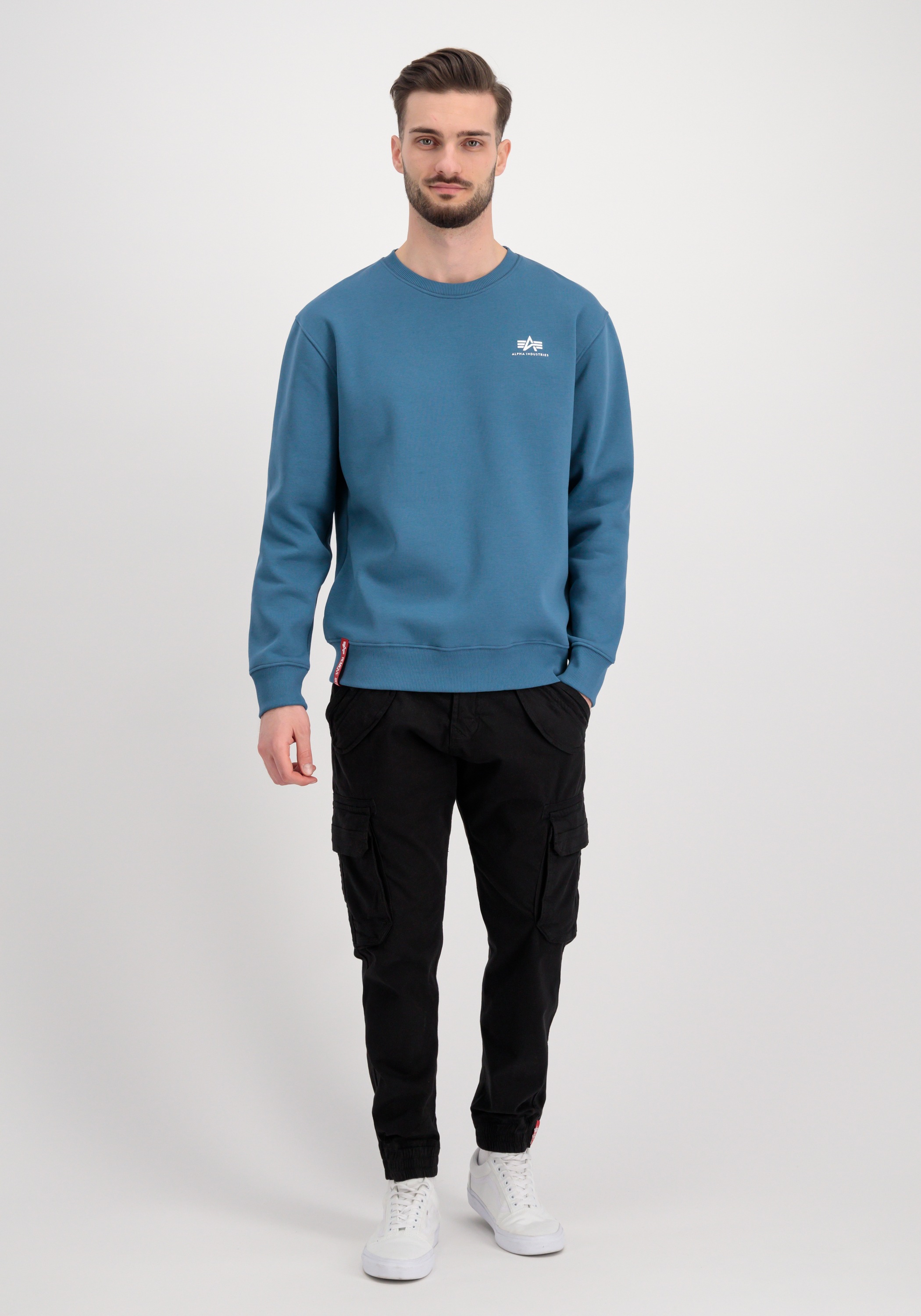 Alpha Industries Sweater »Alpha Industries Men - Sweatshirts Basic Sweater Small Logo«
