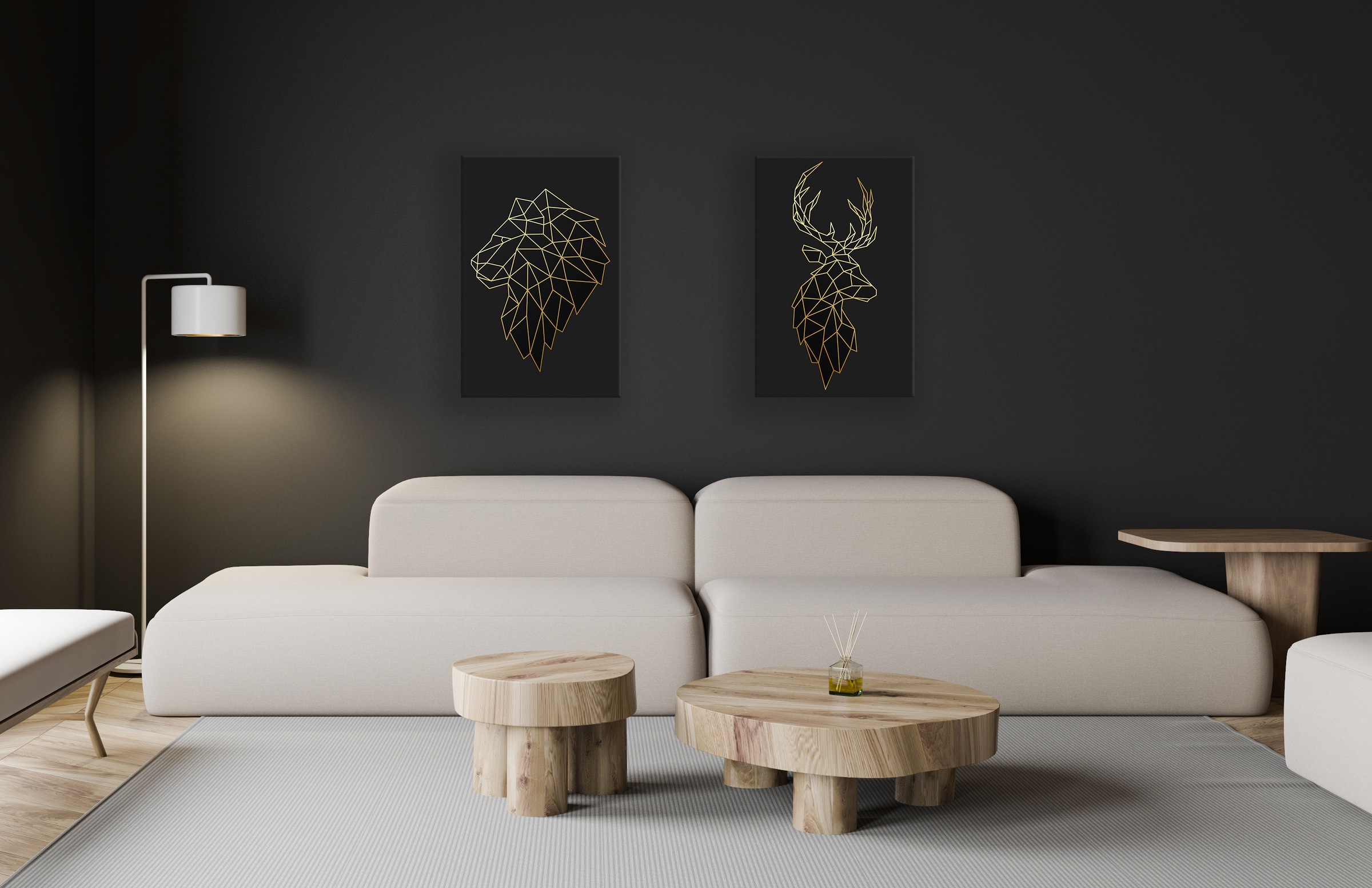 Bönninghoff Leinwandbild »Löwe« Löwe 1 Stk. tlg. BxH: 60x90 cm