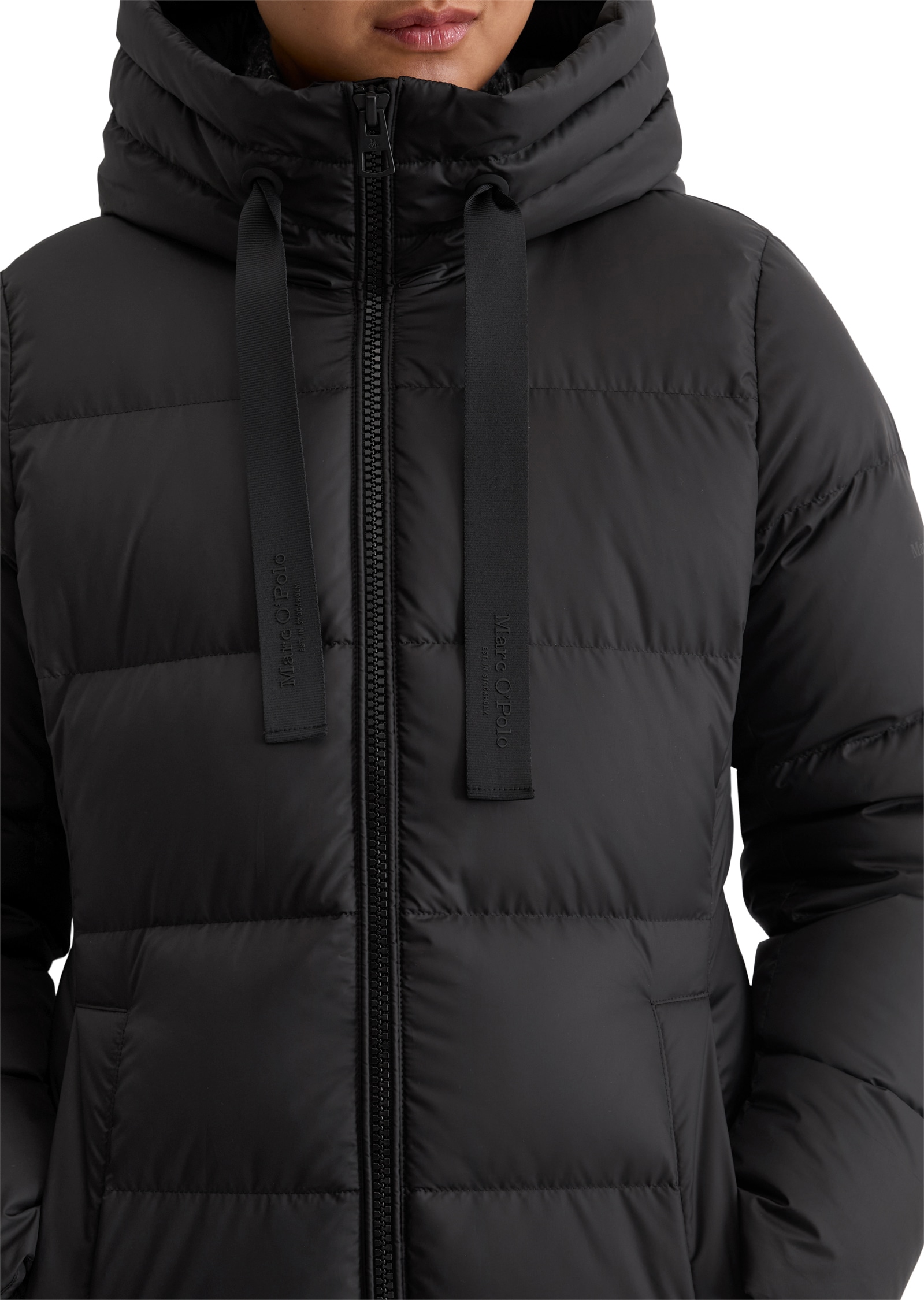 Marc O'Polo Daunenmantel mit hochwertiger Verarbeitung und vielen Details