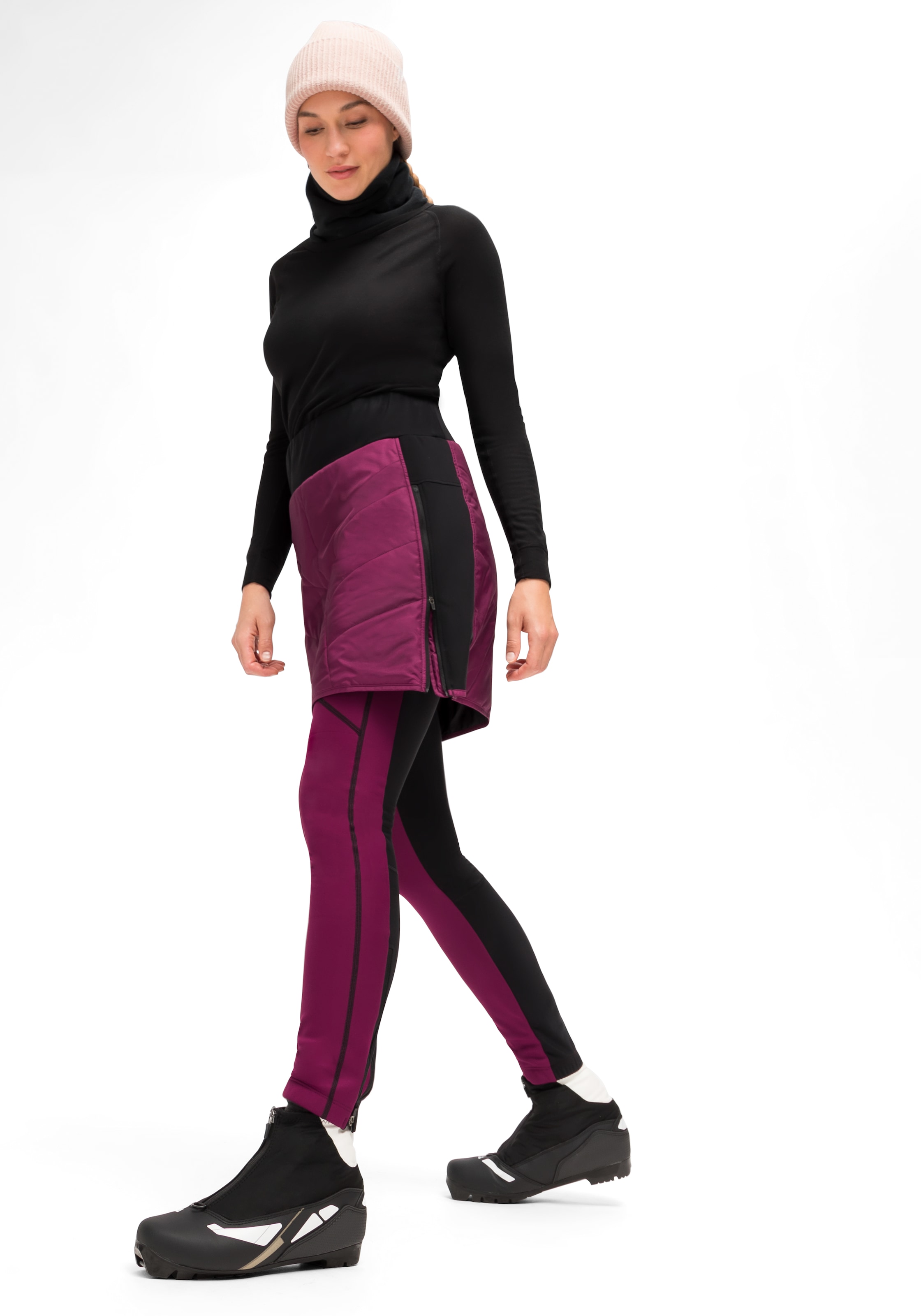 Maier Sports Sweatrock »Skjoma Bund Skirt online W«, und OTTO atmungsaktiv bei Damen elastischer Überrock, windabweisend