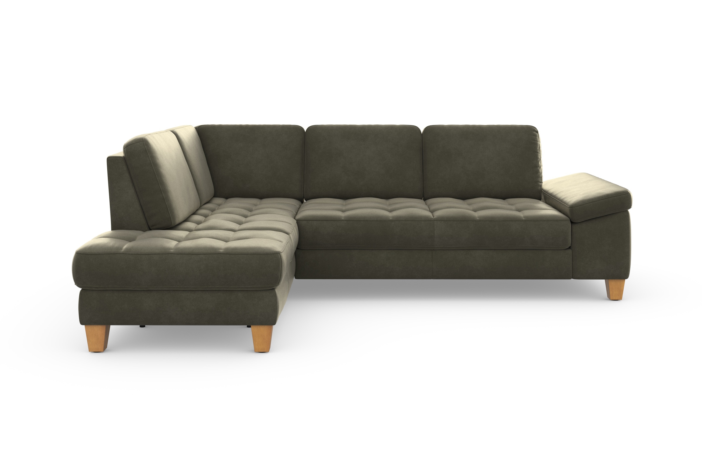 sit&more Ecksofa »Westham L-Form« mit Ottomane, mit oder ohne Bettfunktion, Bettkasten, Verstellung