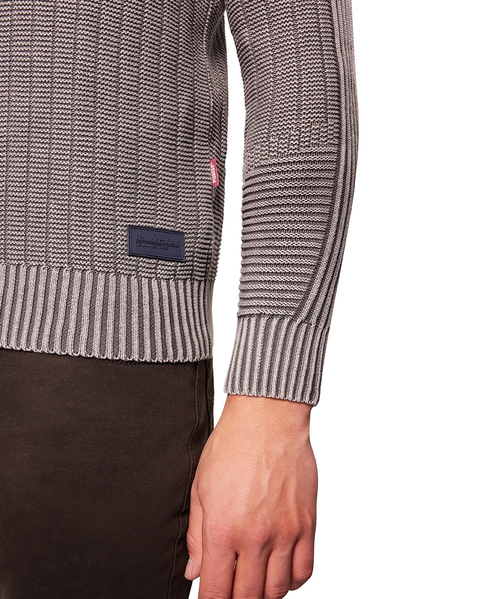 Pioneer Authentic Jeans Strickpullover, mit Strickmuster