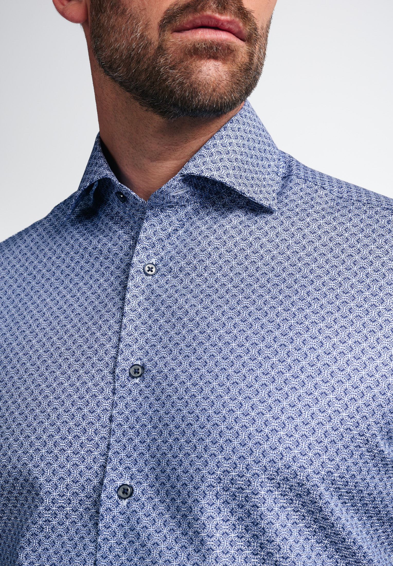 Eterna Langarmhemd »MODERN FIT«, NON IRON (bügelfrei)