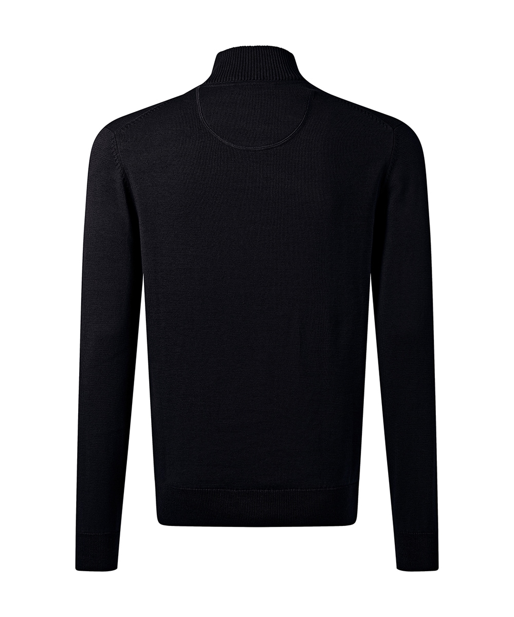 Pierre Cardin Strickpullover, mit Troyer Kragen