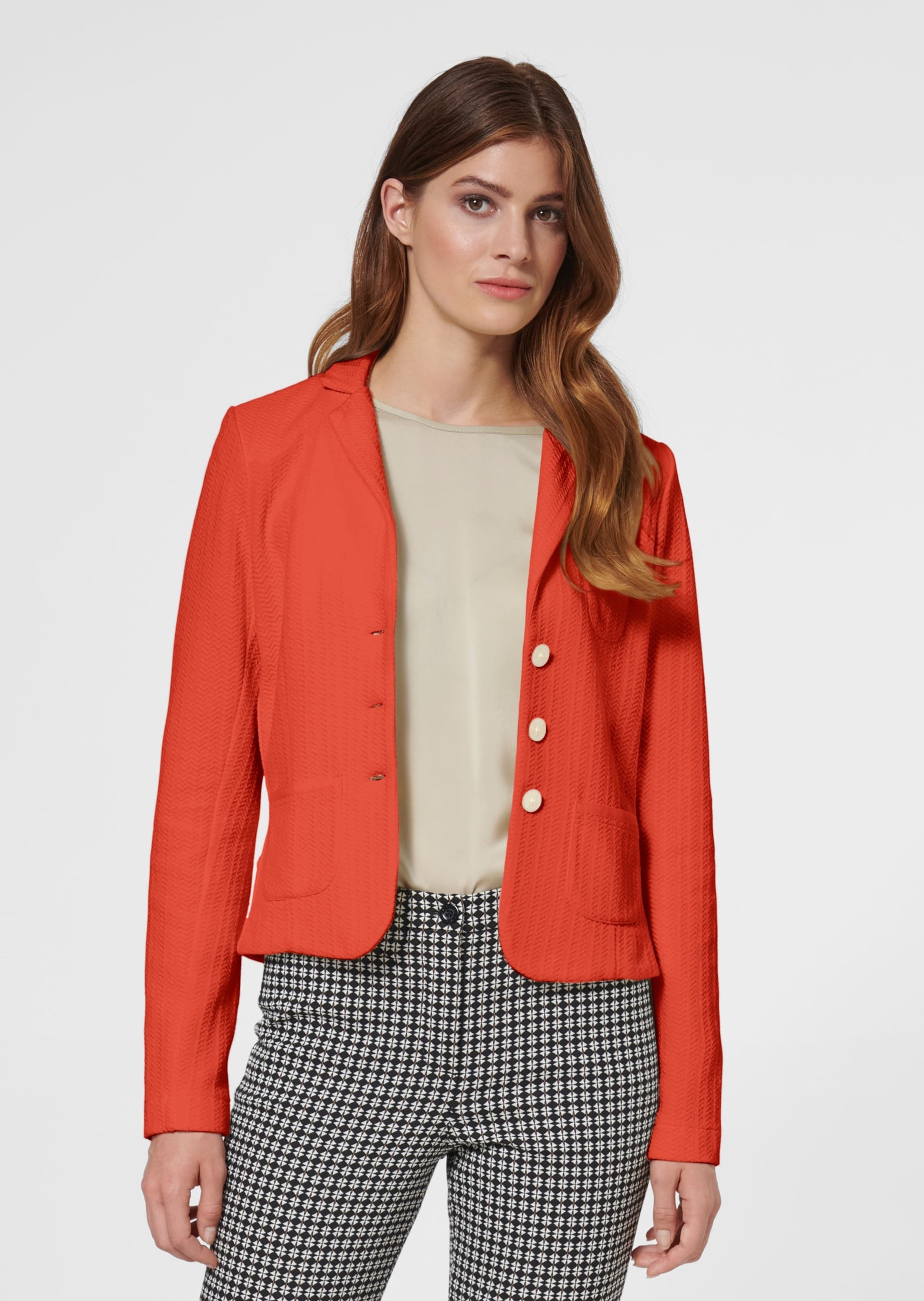 MADELEINE Jackenblazer »Jerseyblazer Kurzer Jerseyblazer mit modischer Struktur«