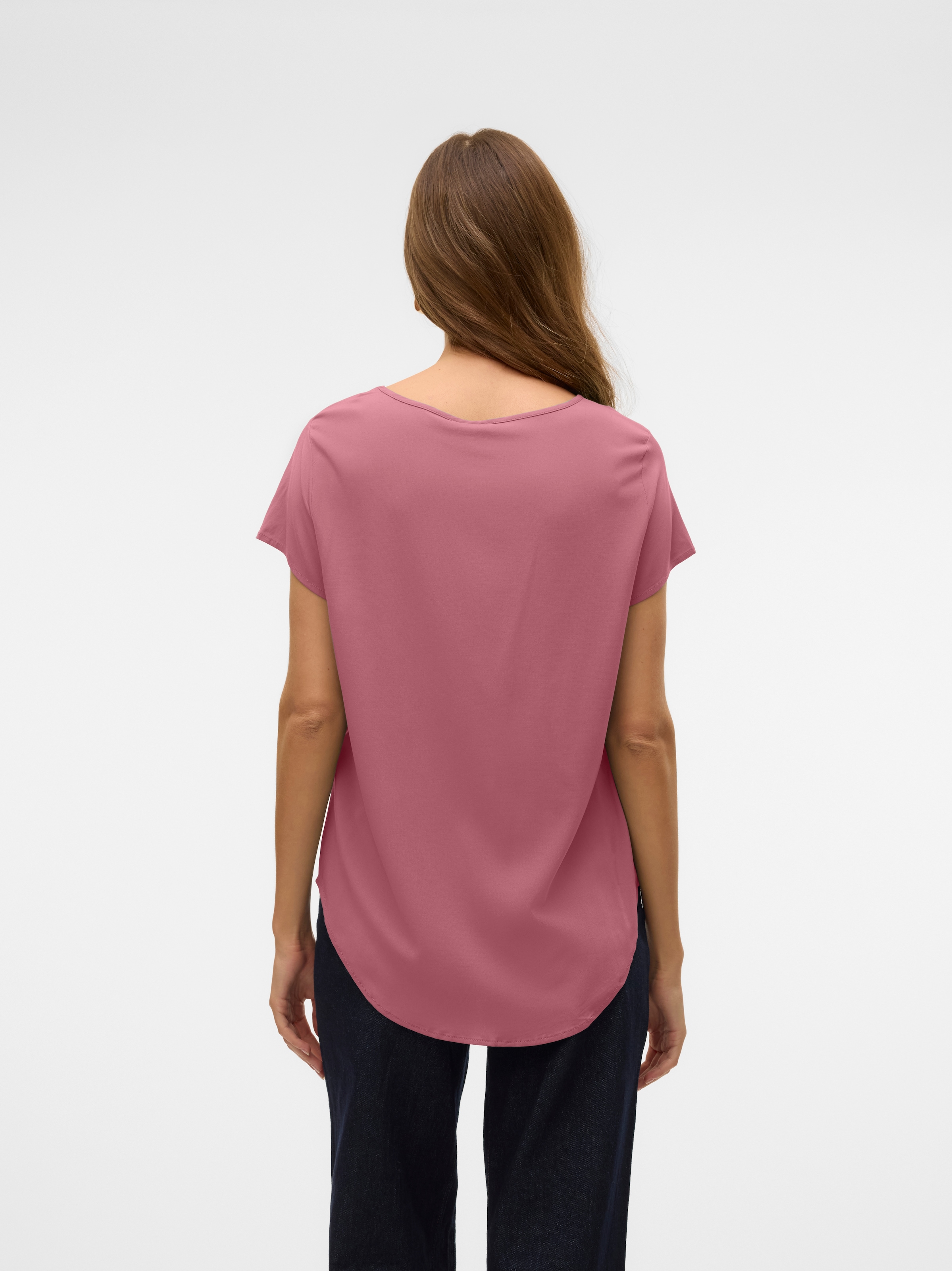 Vero Moda Blusenshirt »VMBELLA SS TOP WVN GA NOOS«