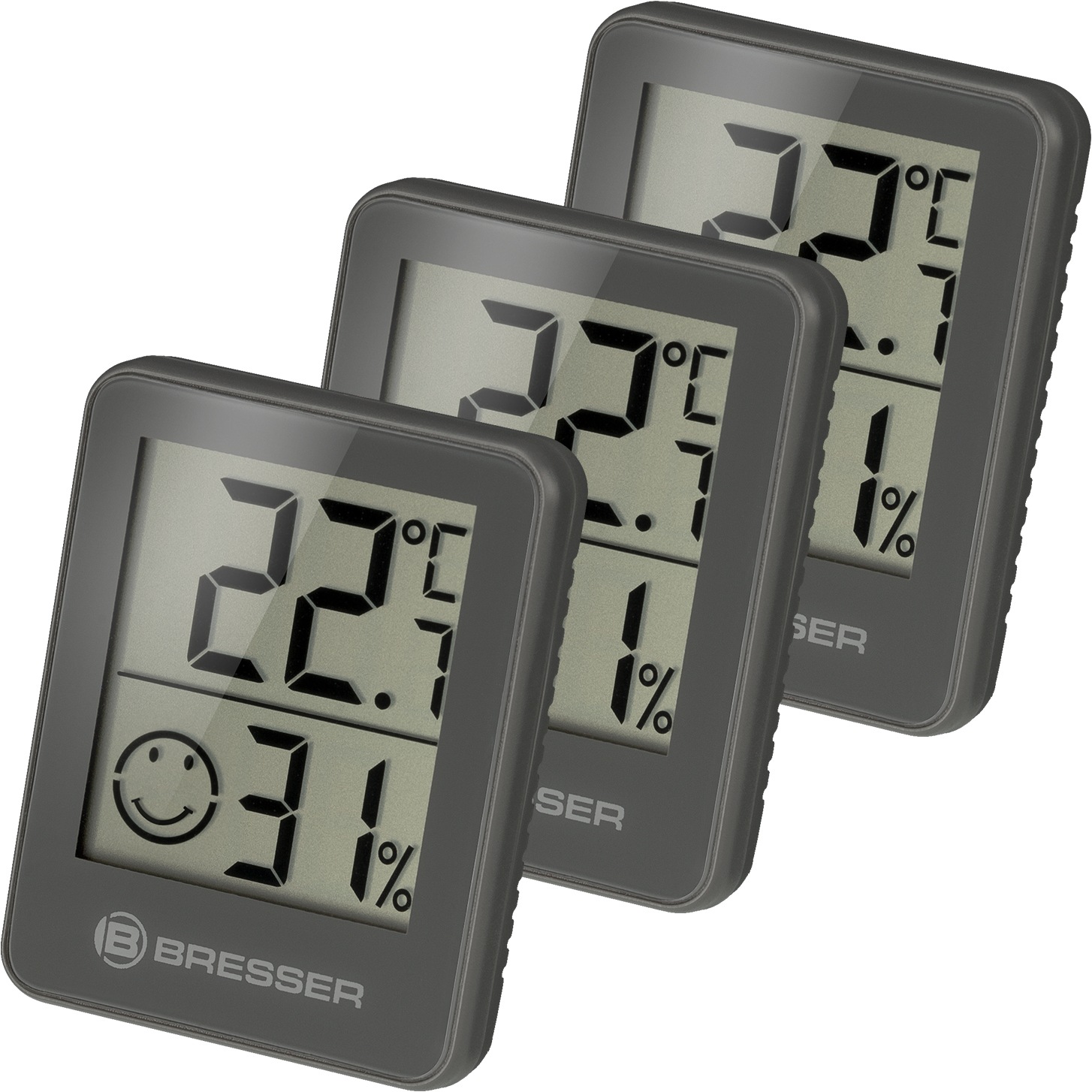 Thermometer »Temeo Hygro 3er Set Thermometer Hygrometer«