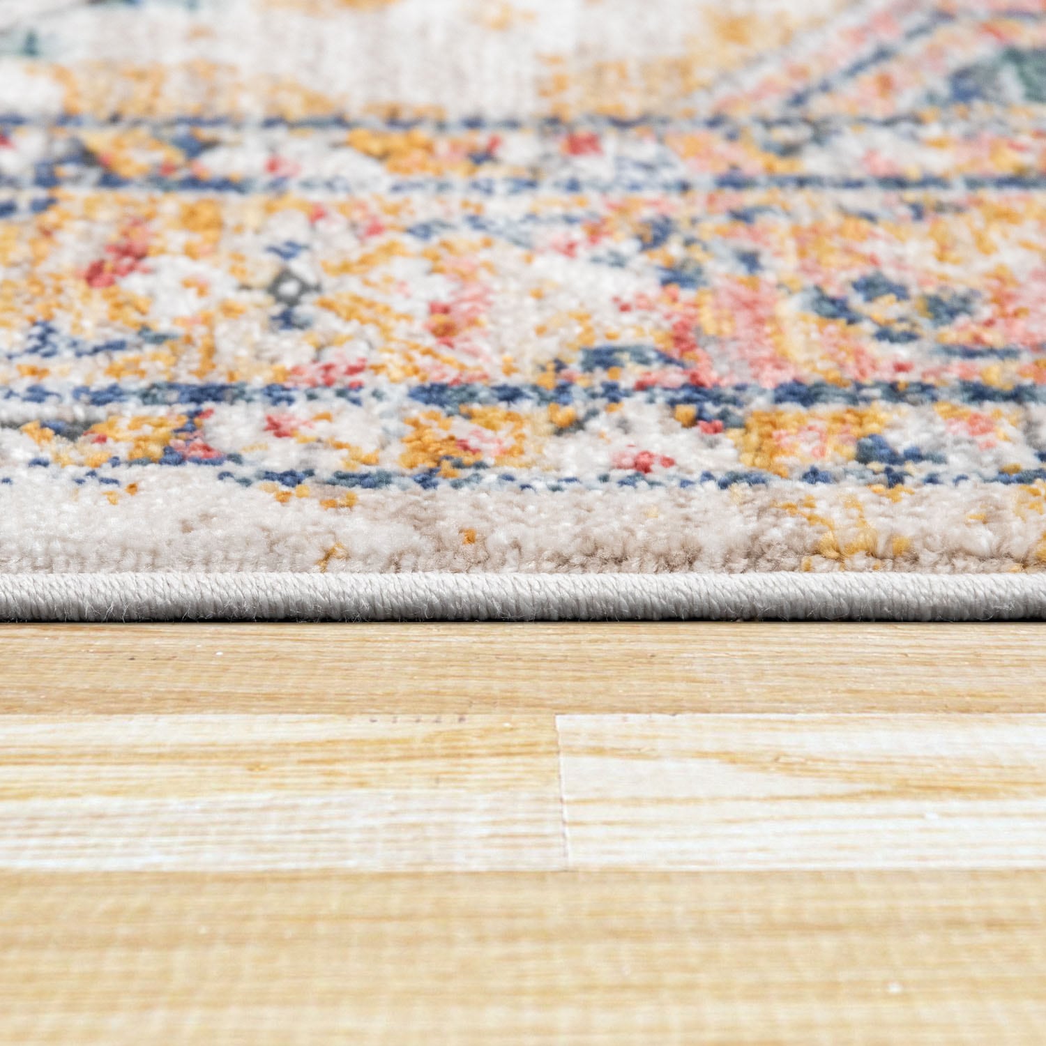 Paco Home Teppich »Herbete 735«, rechteckig, 8 mm Höhe, Kurzflor, Orient-Optik, Vintage Design, Wohnzimmer