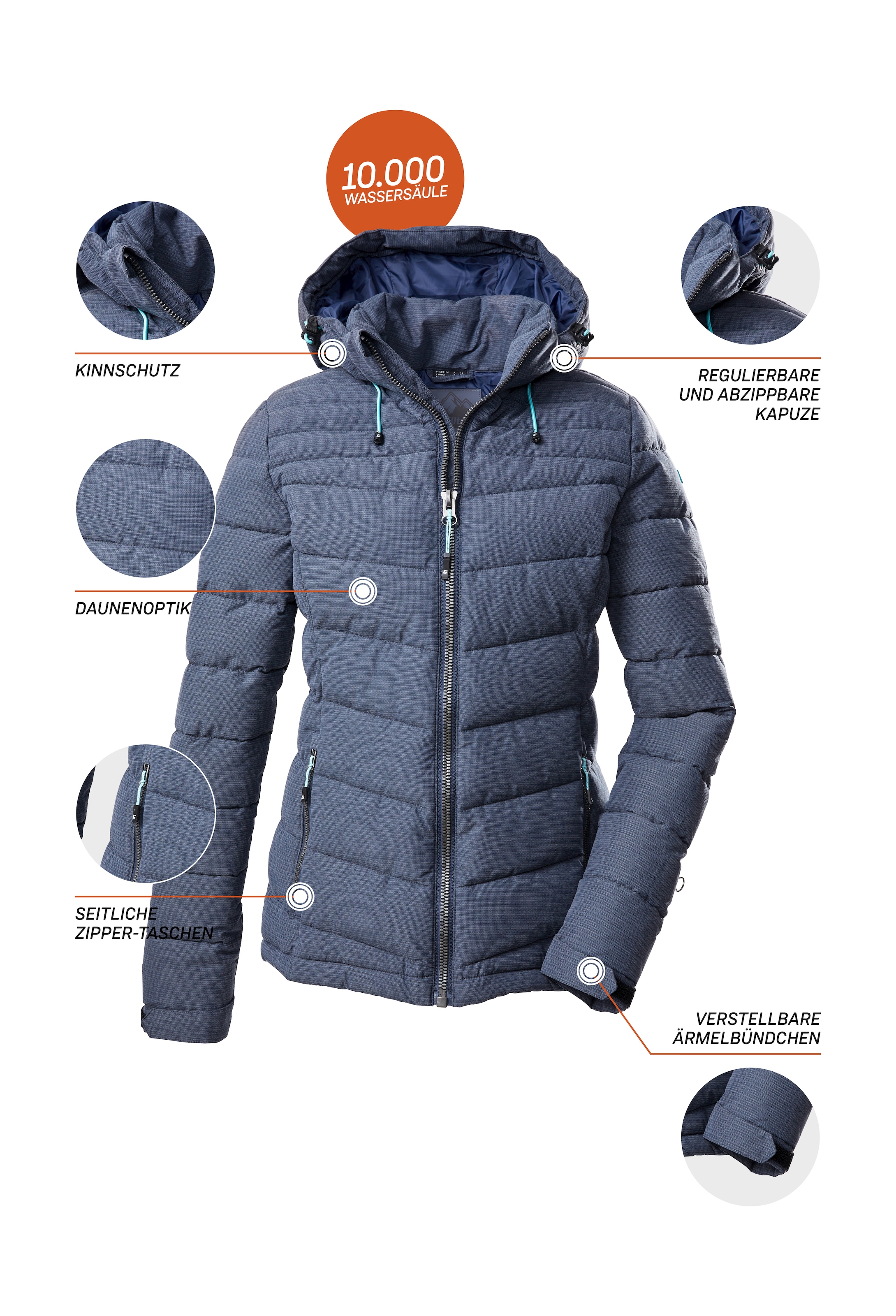 Killtec Steppjacke »Skane WMN Quilted JCKT A«