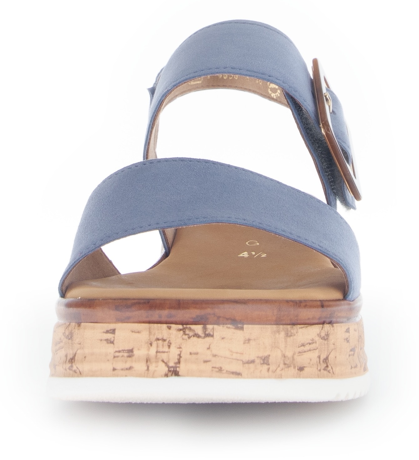 Gabor Plateausandaletten »RHODOS«, Keilabsatz, Sommerschuh in bequemer Schuhweite G (= weit)