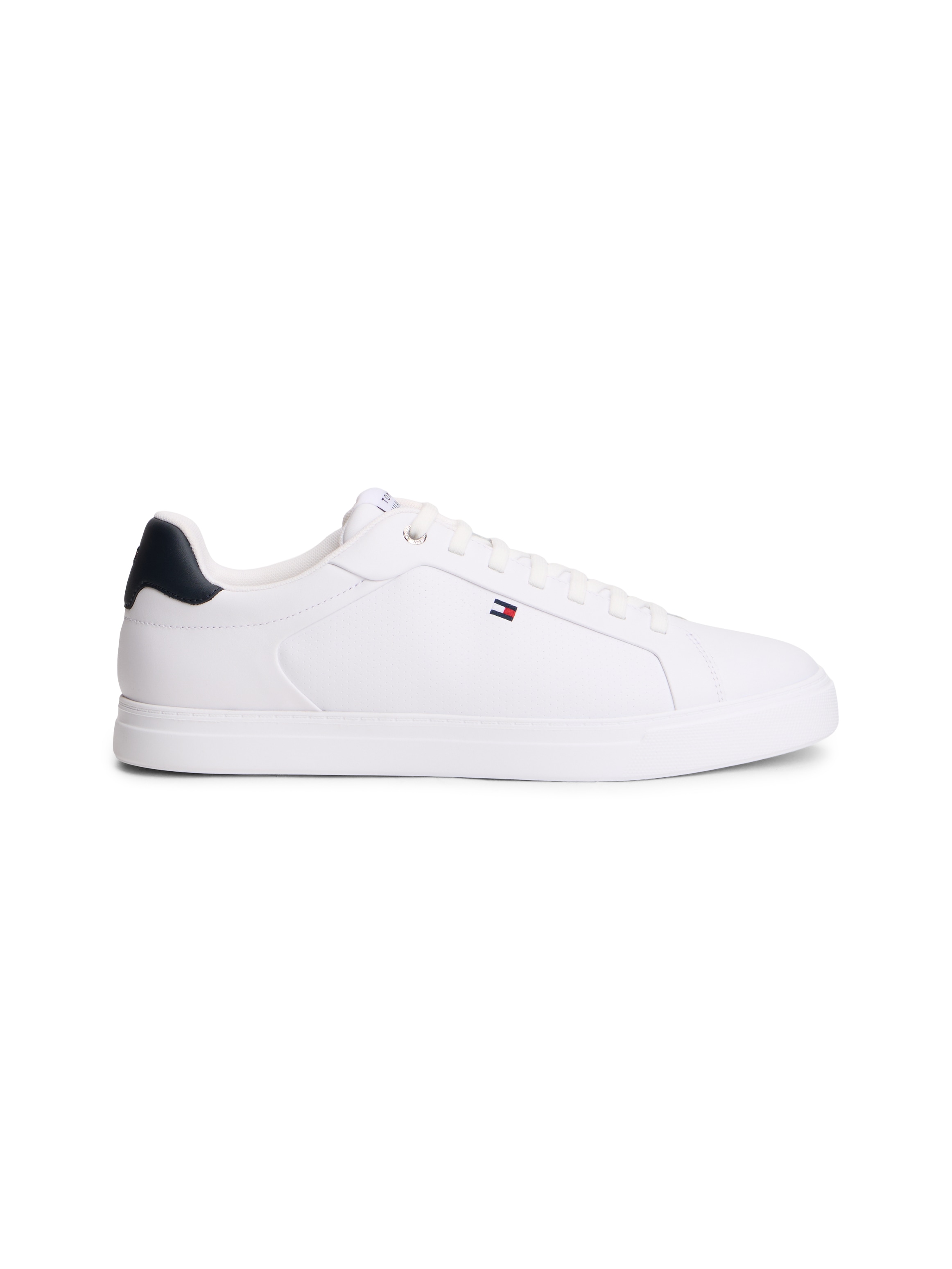 Tommy Hilfiger Sneaker »ICON COURT LIGHT LEATHER«  Freizeitschuh, Halbschuh, Schnürschuh mit dezenten Ziernähten