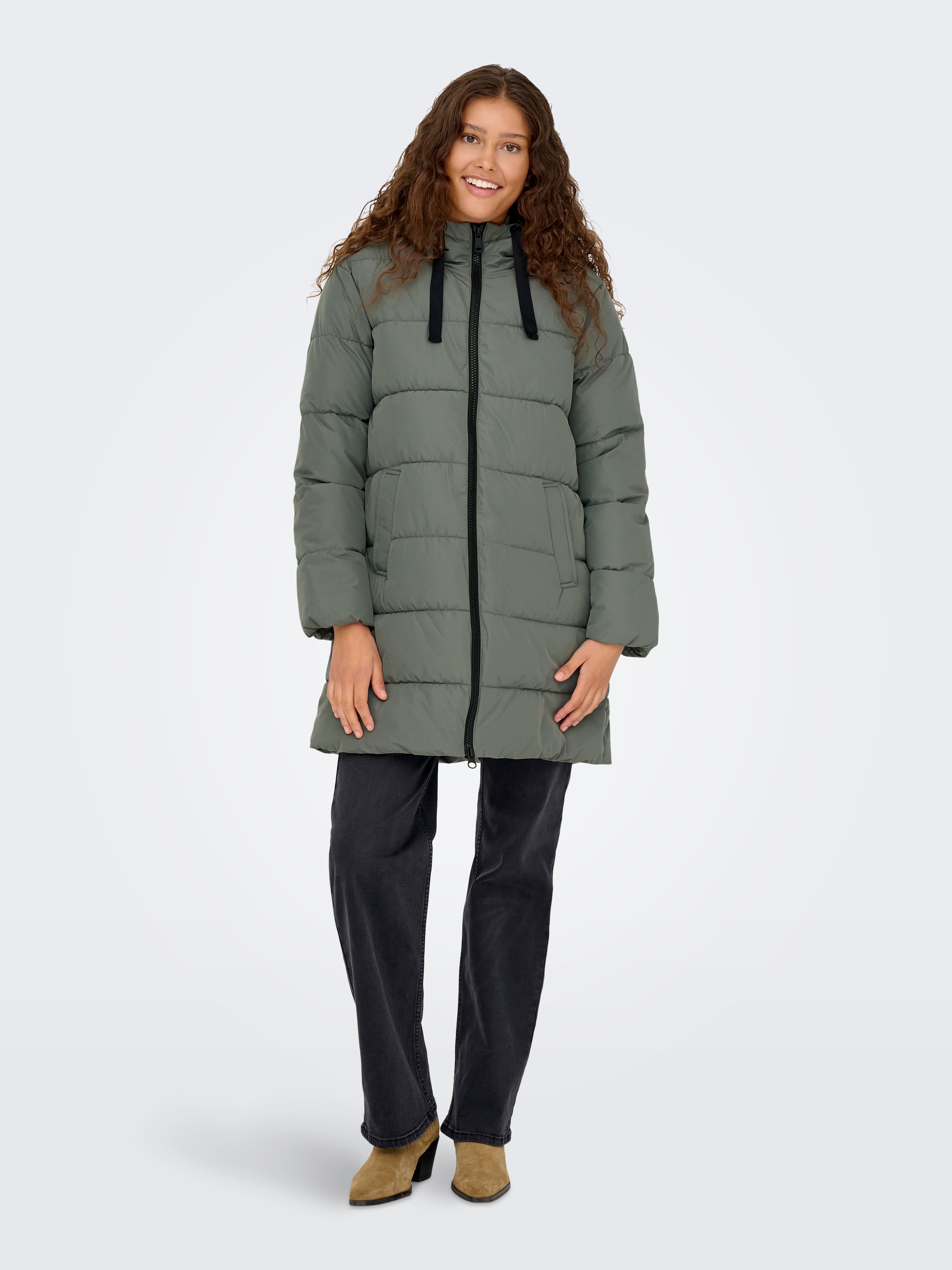 ONLY Steppmantel »ONLCLAIR PUFFER HOOD COAT OTW CC«