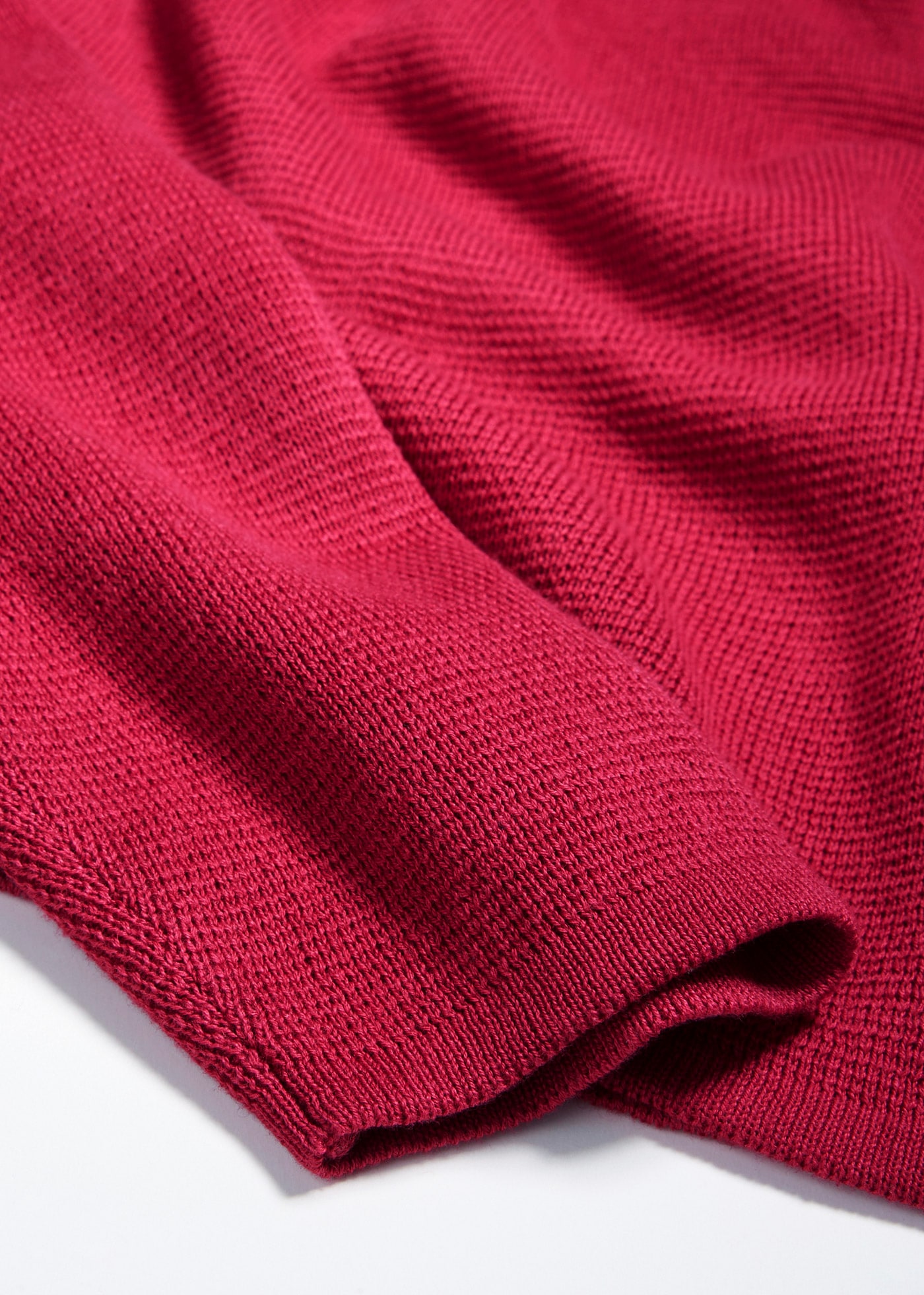 bonprix Strickpullover »Milano Rib Pullover mit Rundhals« aus Baumwolle und Polyacryl, mit Rundhalsausschnitt