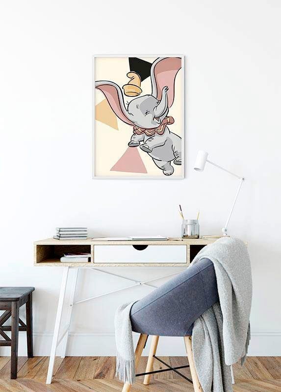 Komar Poster »Dumbo Angles«, Disney, (Packung, 1 St., Anzahl Teile 1),  Kinderzimmer, Schlafzimmer, Wohnzimmer online bei OTTO