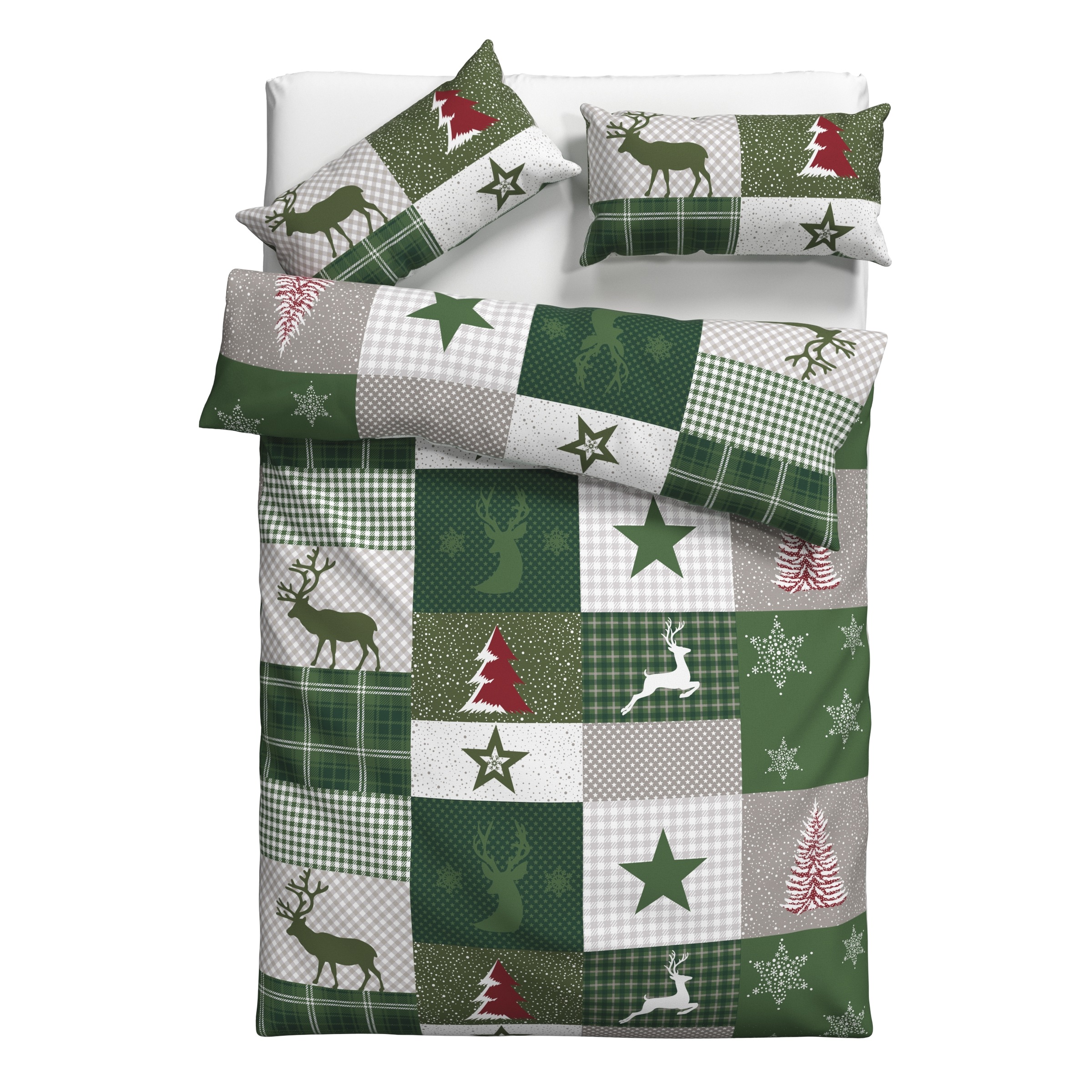 Home affaire Bettwäsche »Nicholas«, Weihnachtsbettwäsche, Winter