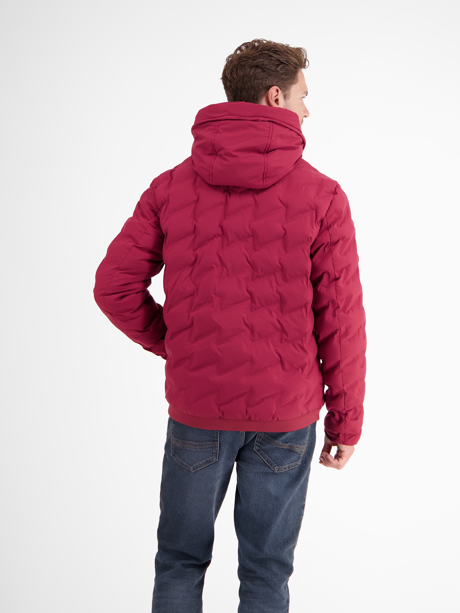 LERROS Outdoorjacke »LERROS Sportive Funktions-Steppjacke für Herren«, mit Kapuze, Wasser_Windabweisend