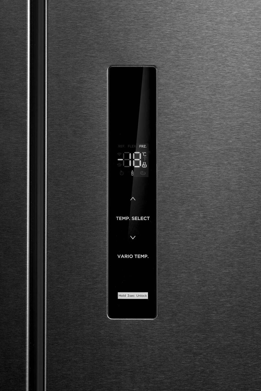 Hanseatic French Door »HFD18983CWDBI«, Wasserspender
