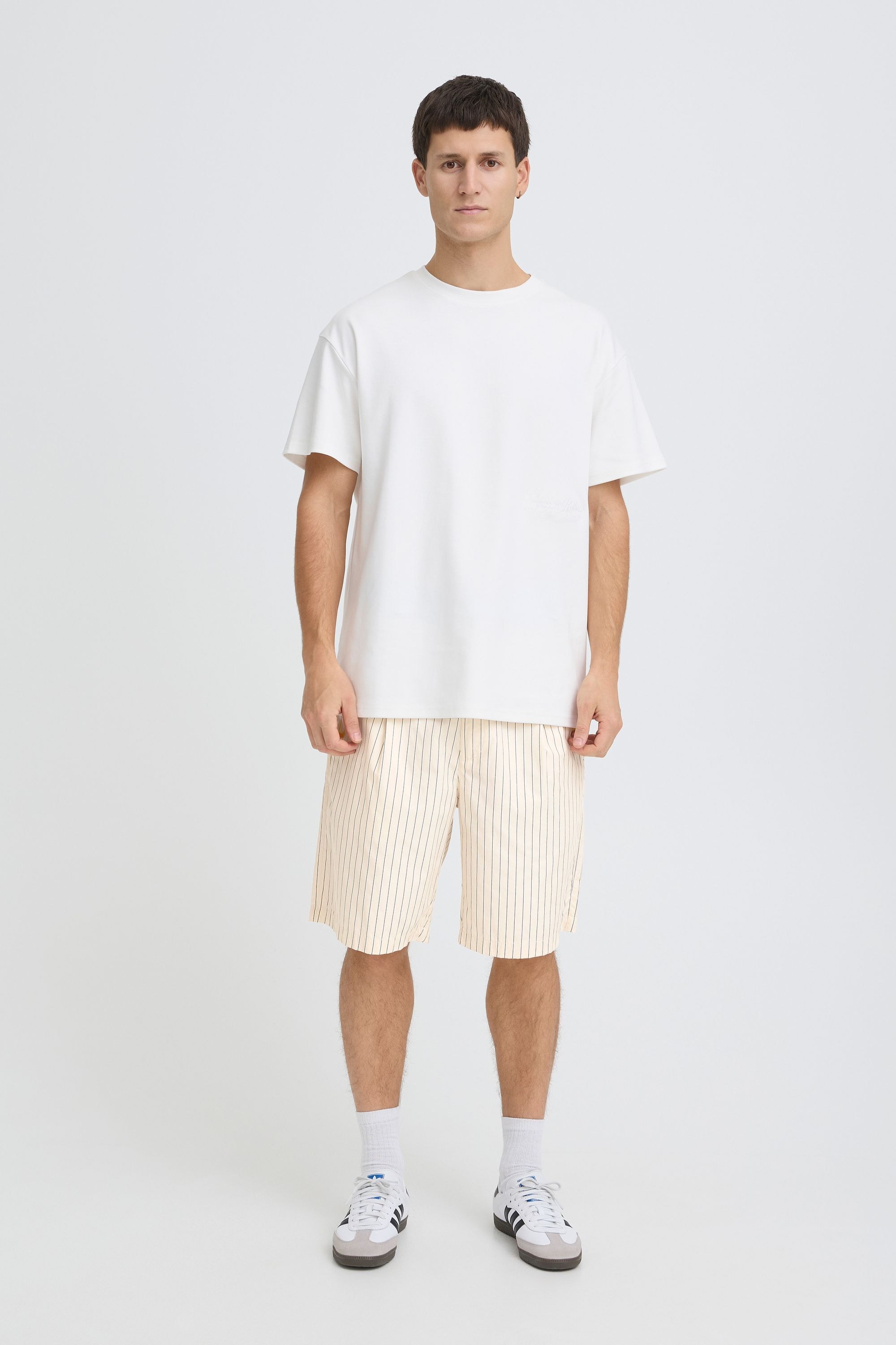 !Solid Chinoshorts »Chinoshorts SDAlann Striped Pleated«
