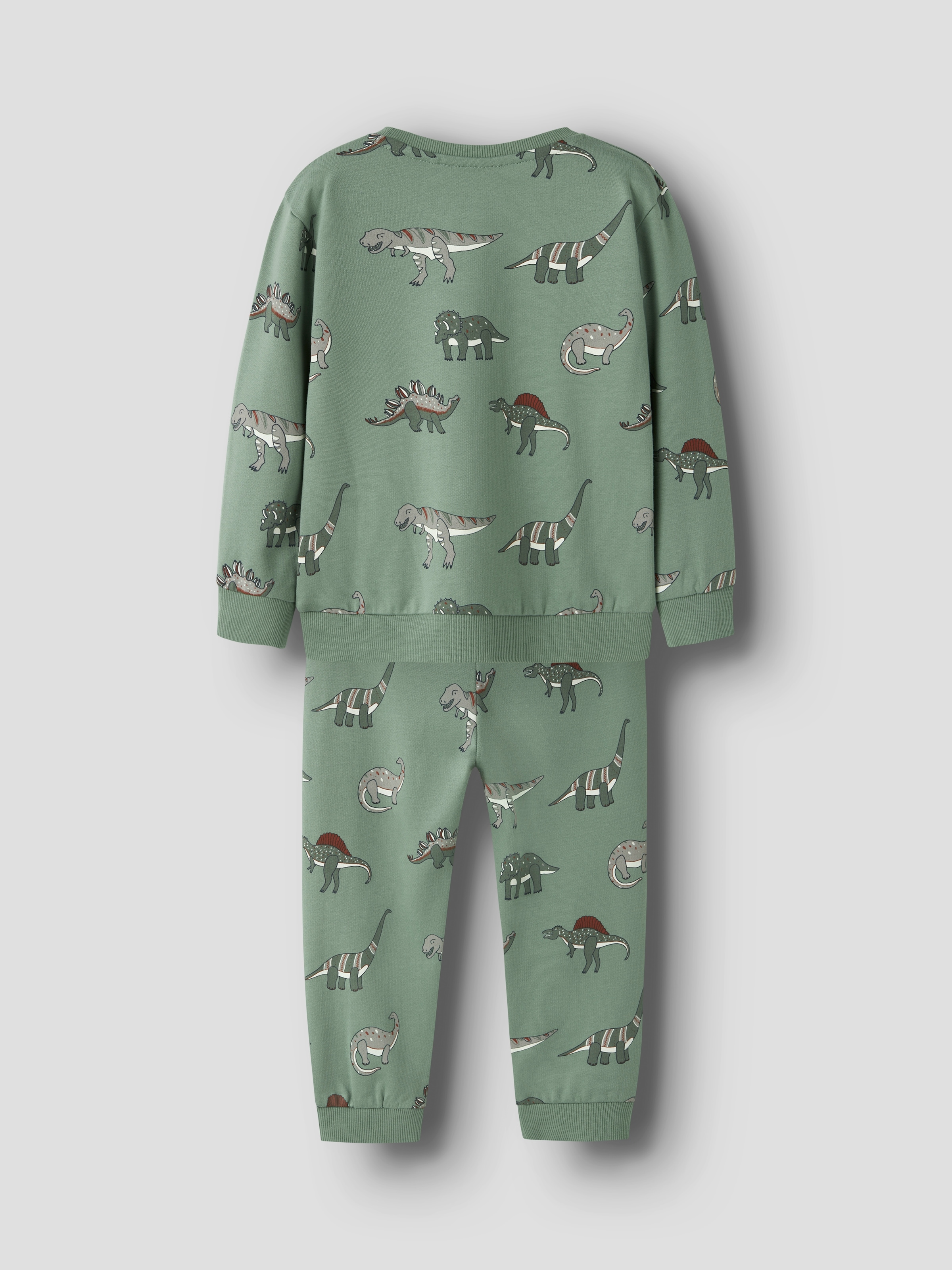 Name It Schlafhose »NMMNENEAN LS SWE BRU PB SET«, (Set, 2 tlg.)