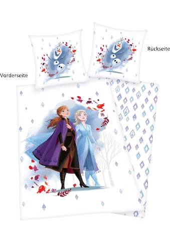 Disney Kinderbettwäsche »Disney´s Eiskönigin«, mit tollem Anna und Elsa Motiv kaufen