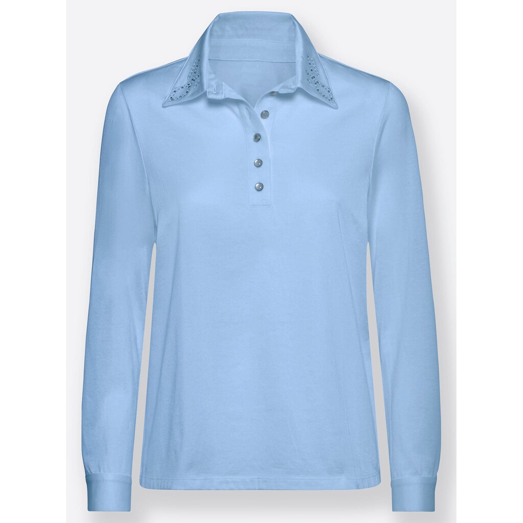 Classic Langarm-Poloshirt »Shirt«, (1 tlg.)