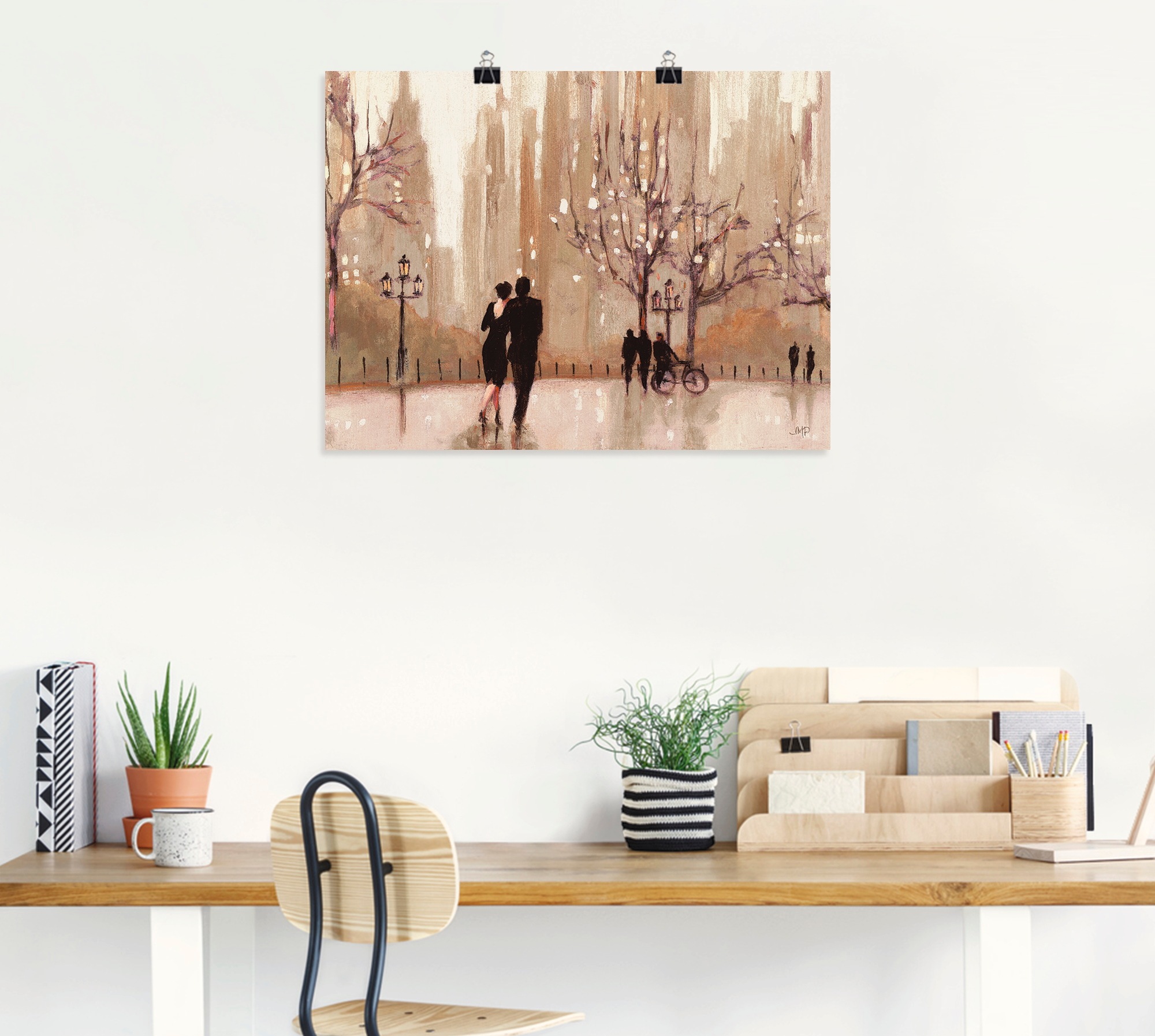 Artland Wandbild »Ein Abend in der Natur« Paar 1 Stk. tlg. als Leinwandbild, Poster in verschied. Größen