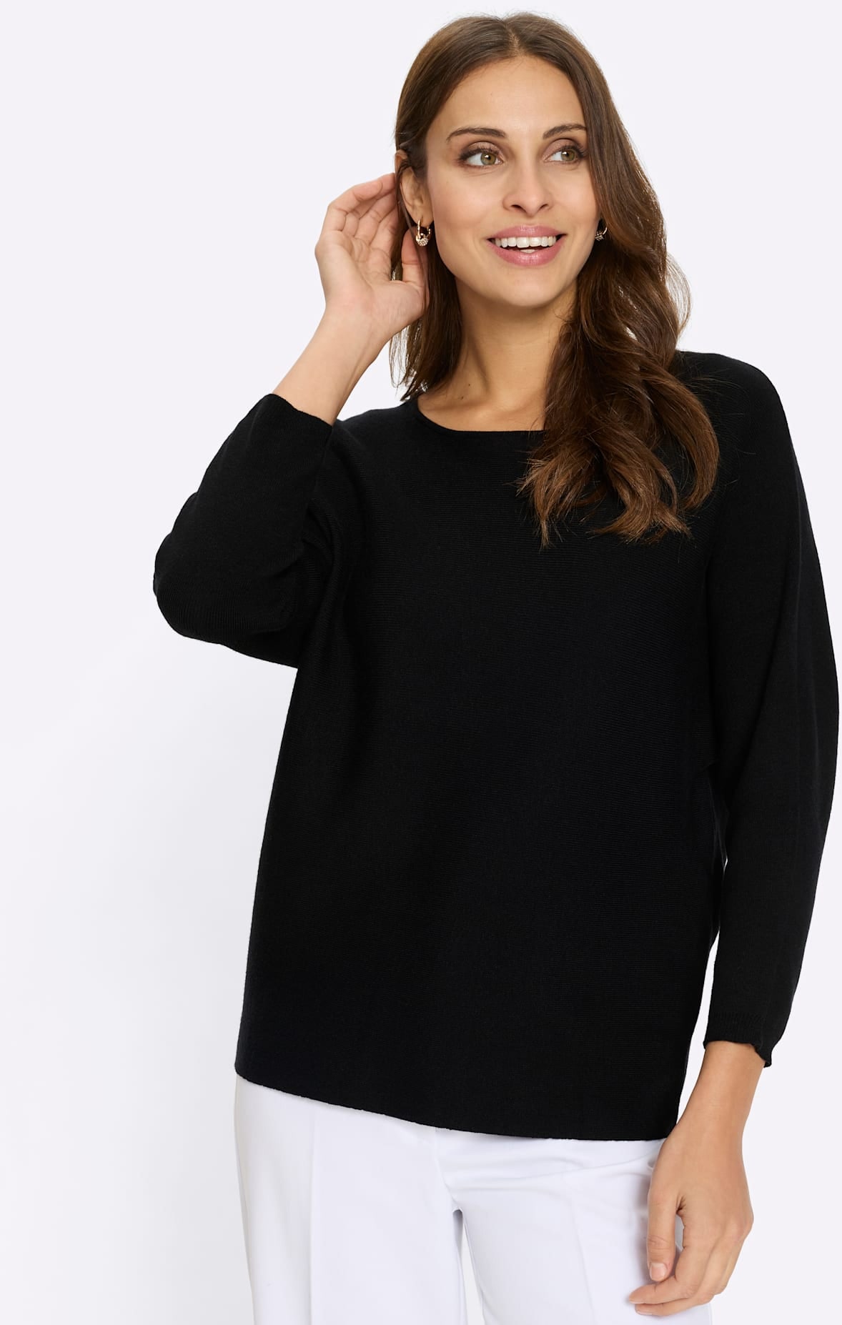 Lady 3/4 Arm-Pullover »Fledermauspullover«