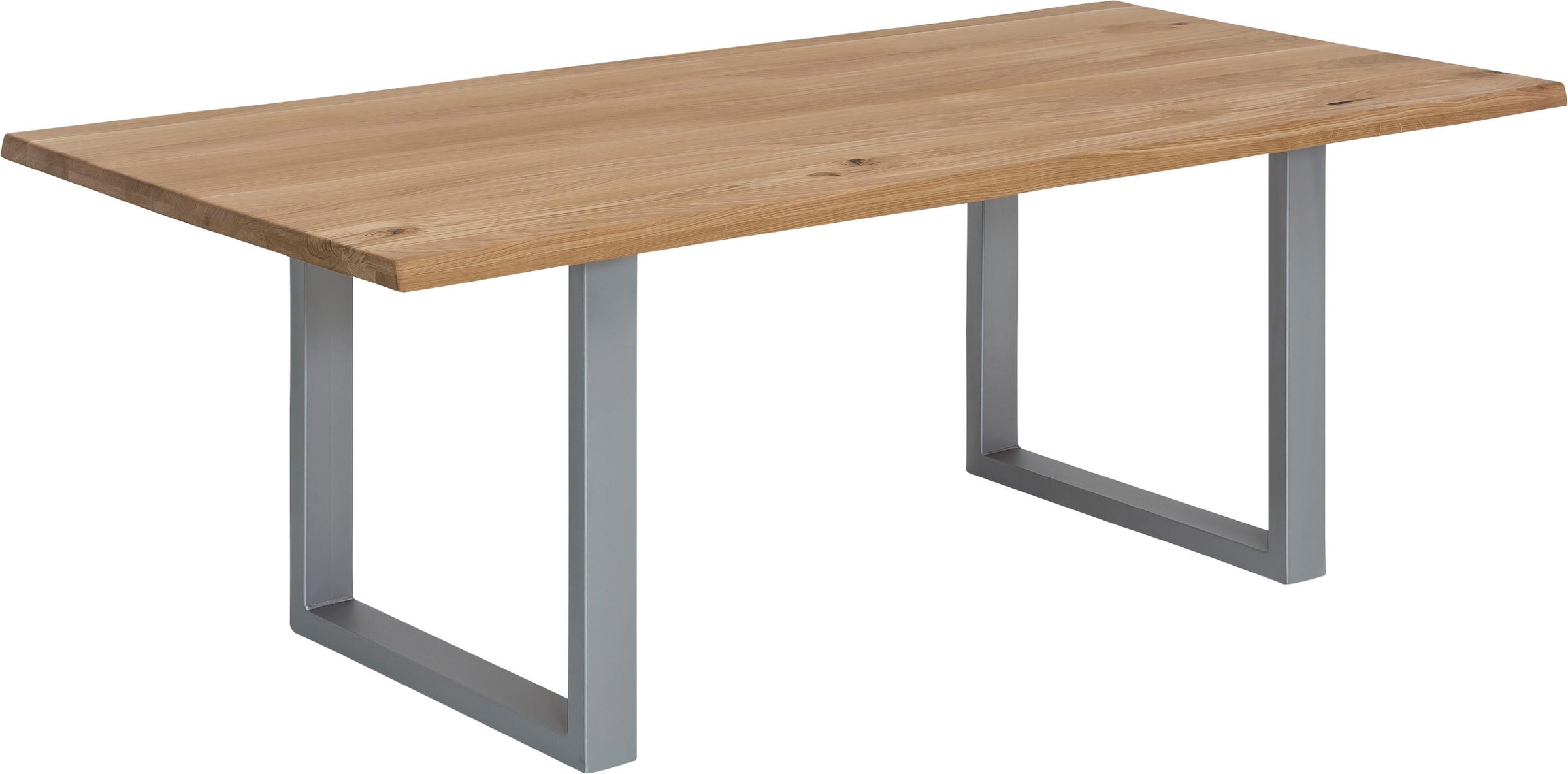 SIT Esstisch »Tops&Tables«, mit Tischplatte aus Wildeiche, mit Baumkante wie gewachsen, Vintage