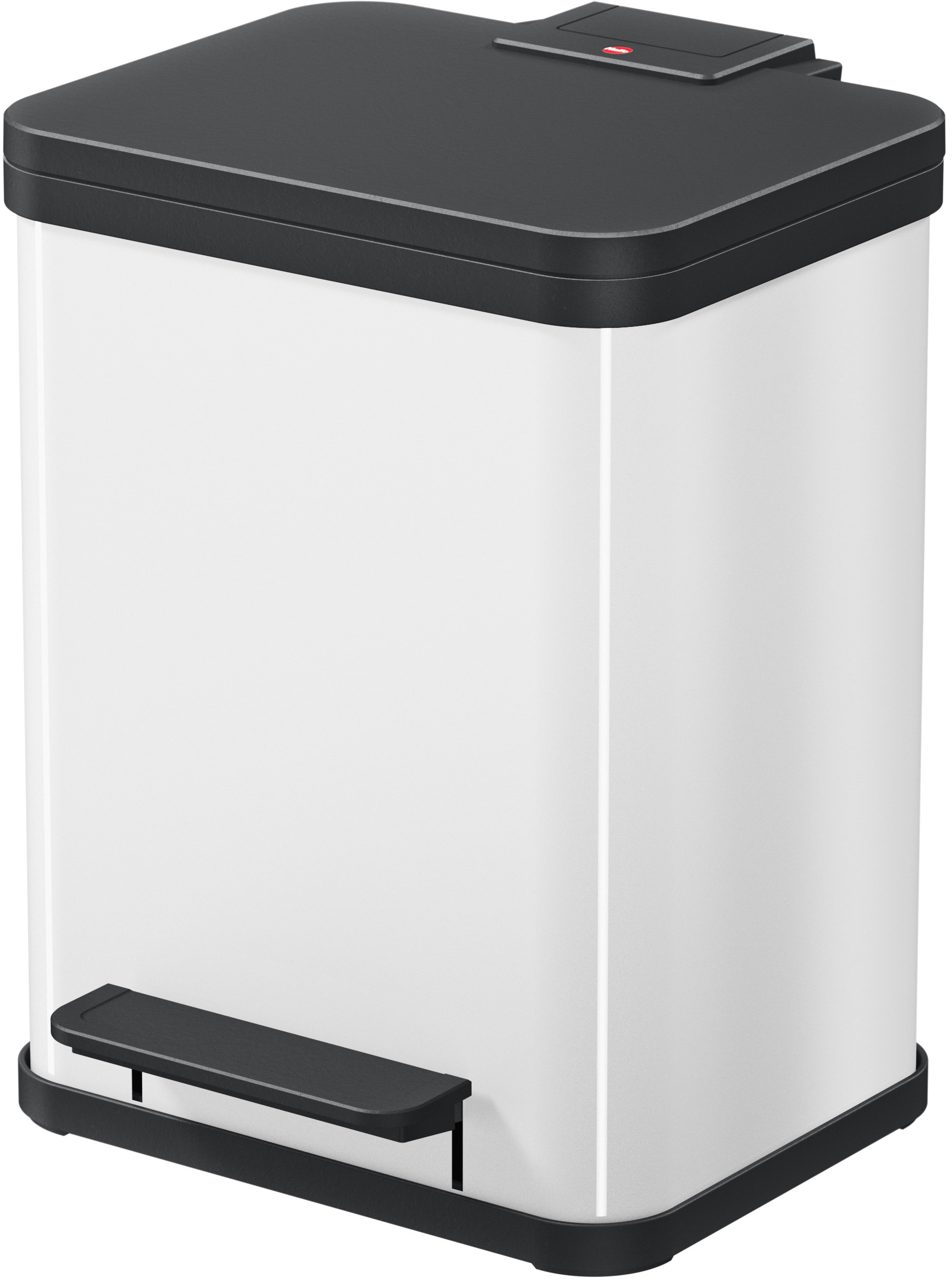 Hailo Mülleimer »Big-Box Swing L«, 1 Behälter, 35 Liter, Stahlblech,  Abfallbox mit selbstschließendem Schwingdeckel kaufen online bei OTTO