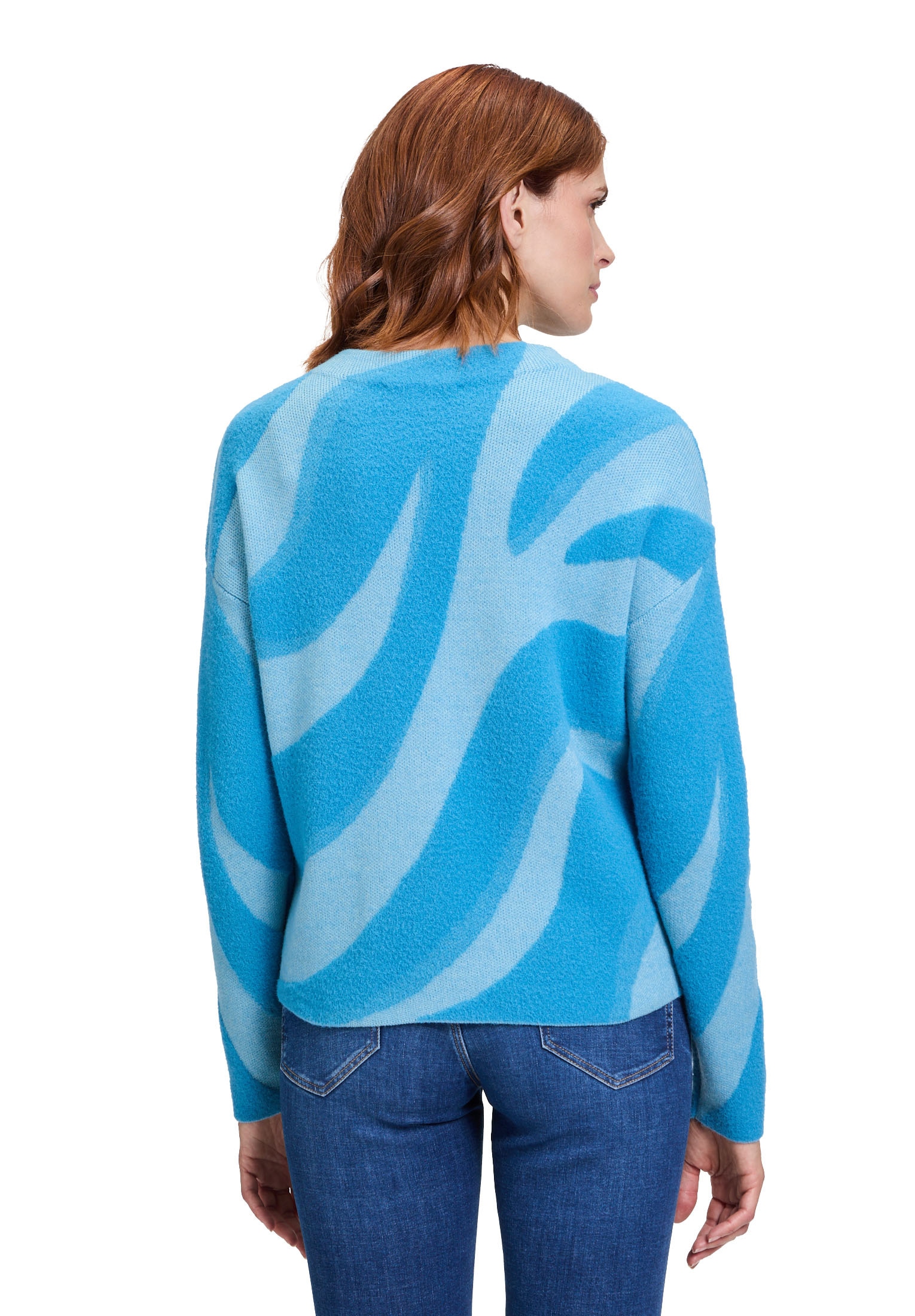 Betty&Co Strickpullover »Strickpullover mit Jacquard«