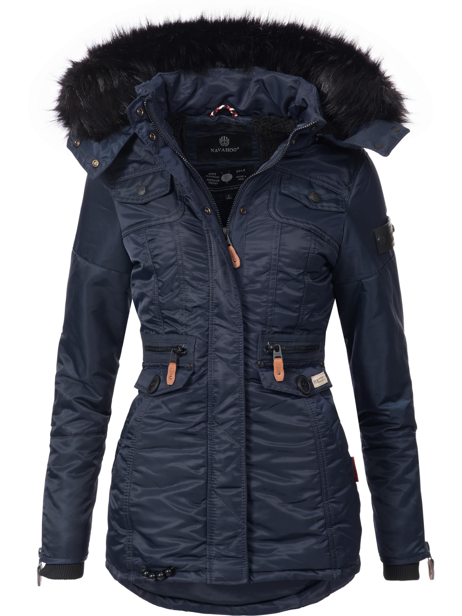 Navahoo Steppjacke OTTO mit Kapuze »Wintermantel Schätzchen«, online bei bestellen