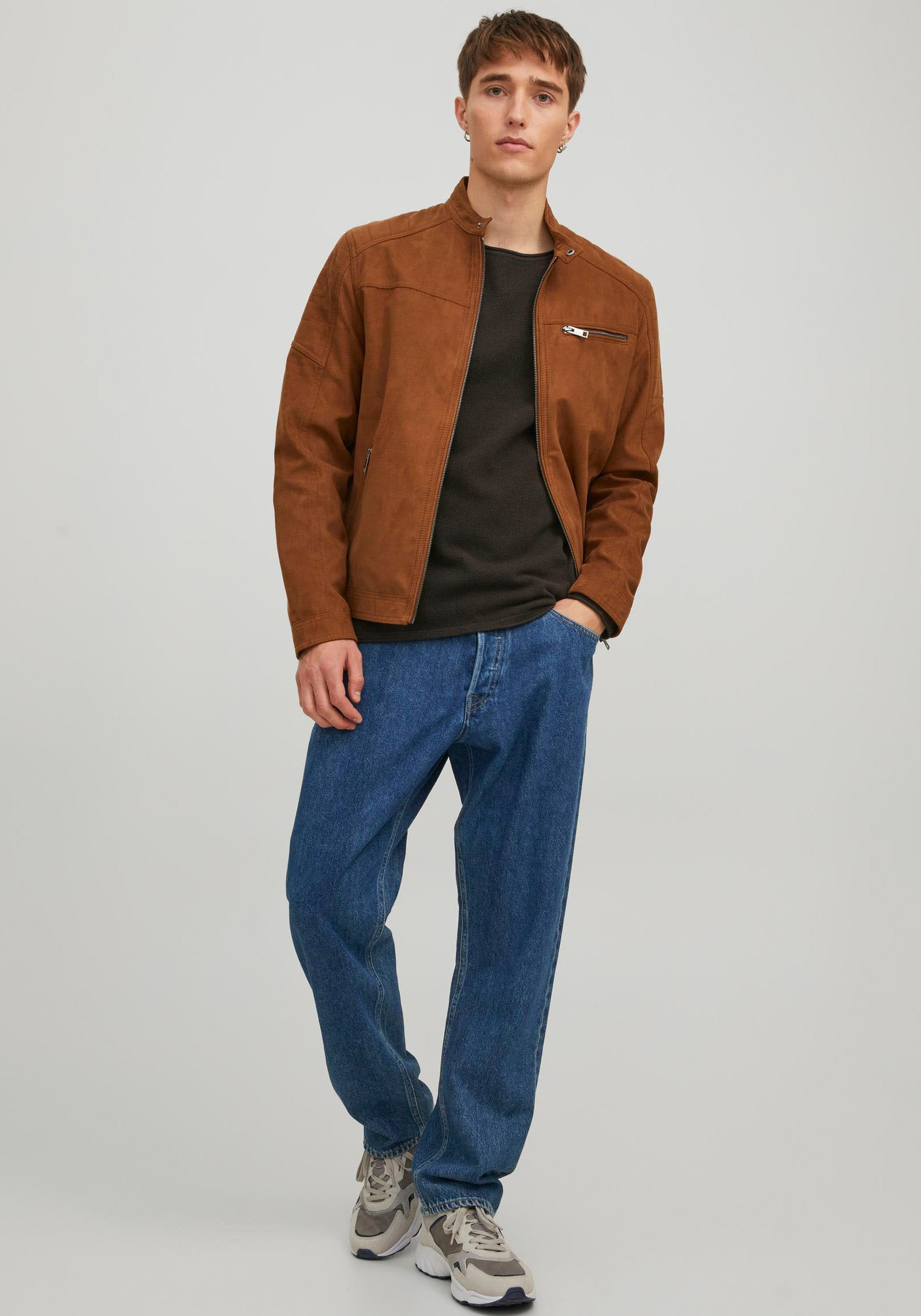 Jack & Jones Rundhalspullover »HILL KNIT«