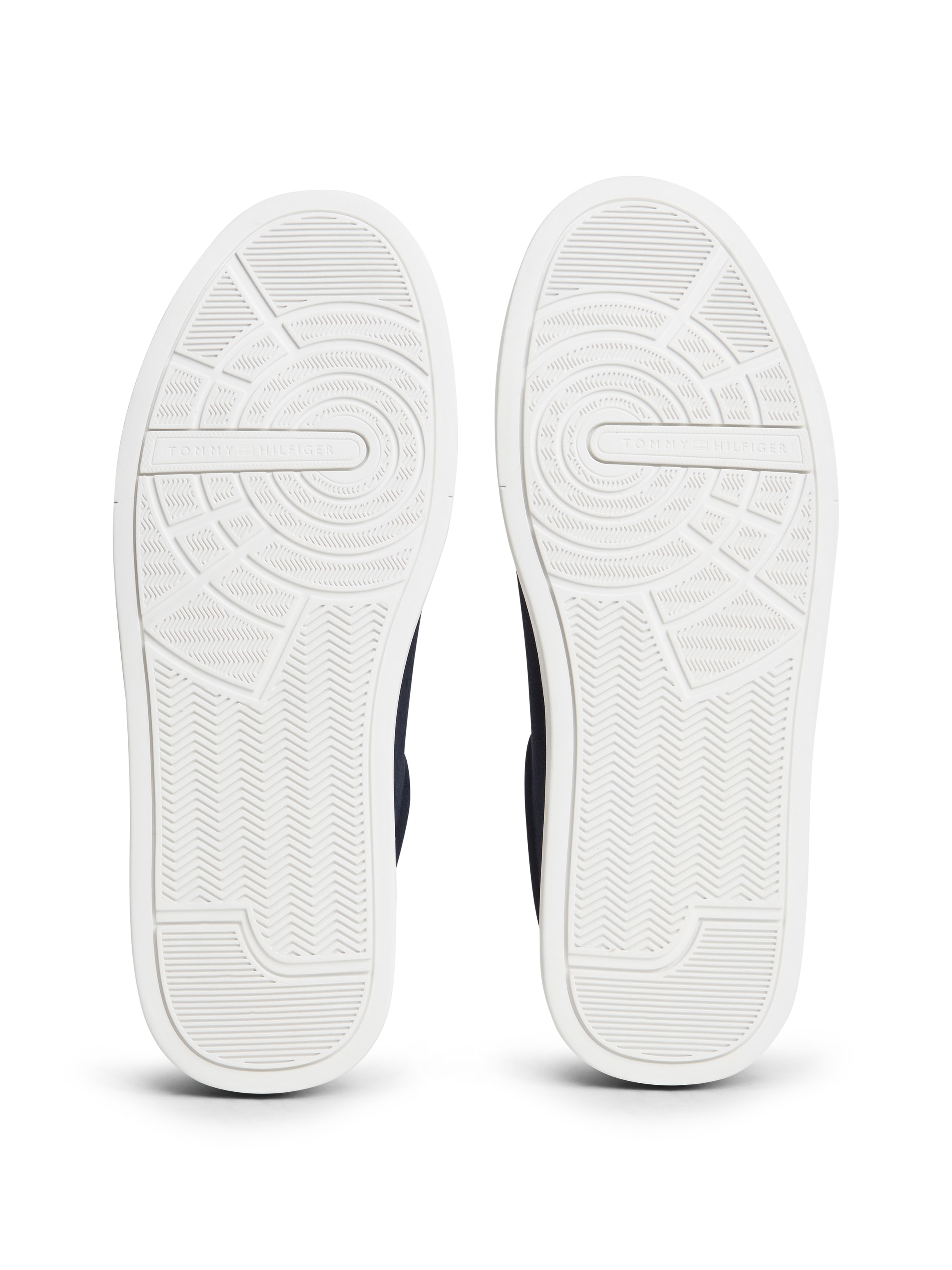 Tommy Hilfiger Sneaker »TH COURT CORE SUEDE«  Freizeitschuh, Halbschuh, Schnürschuh mit seitlichem Logoschriftzug