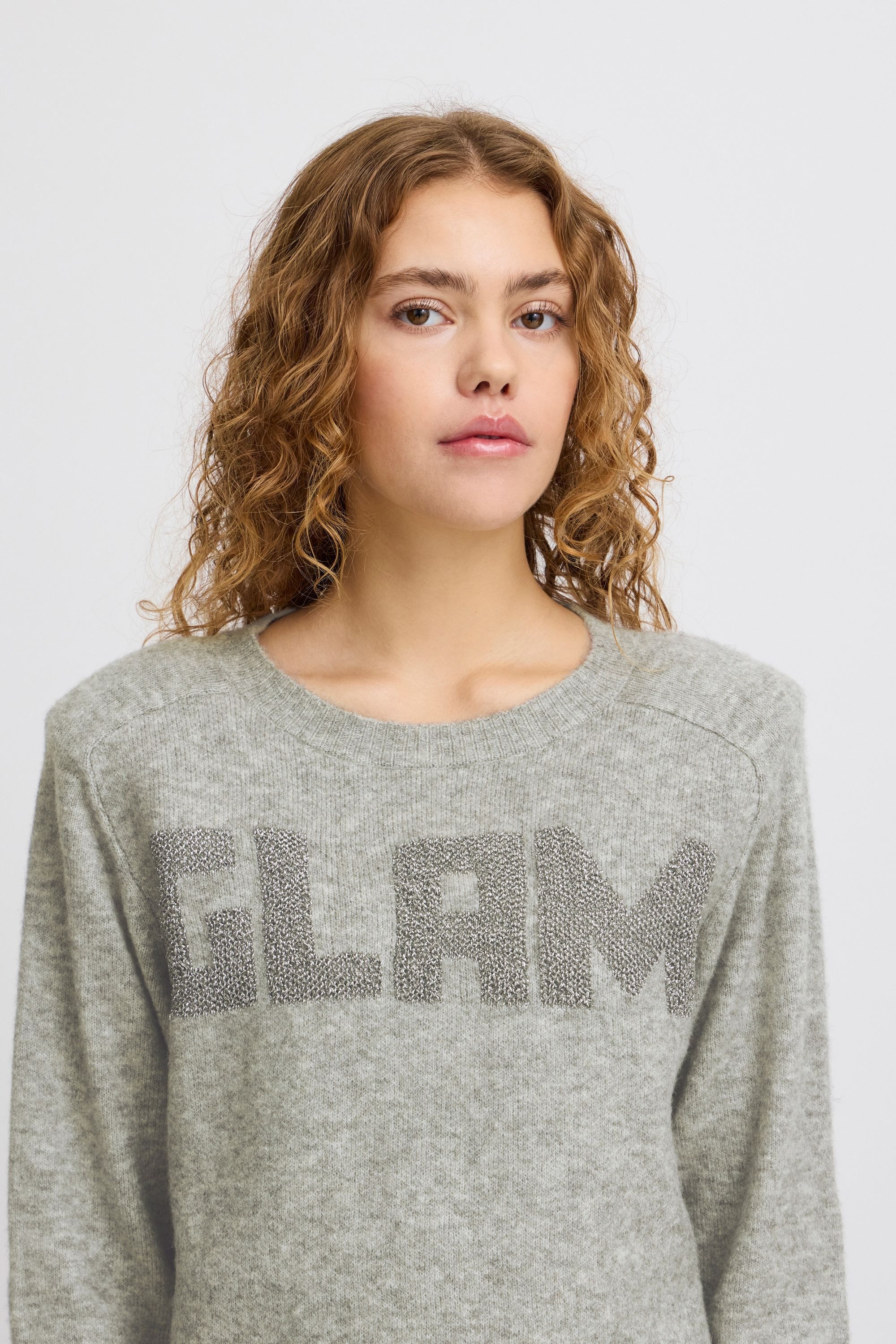 Ichi Strickfleece-Pullover »Strickpullover IHMACON LS8«