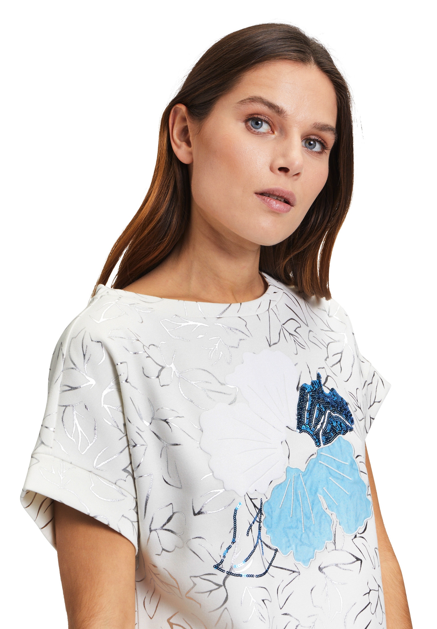 Betty Barclay Sweatshirt »Sweatpullover mit Rundhalsausschnitt«