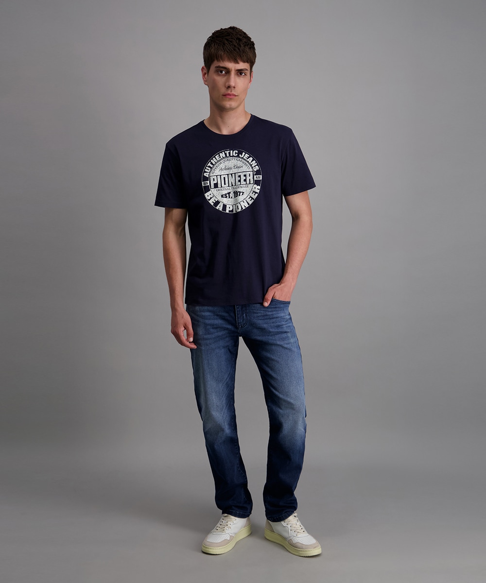 Pioneer Authentic Jeans T-Shirt in normaler Passform
