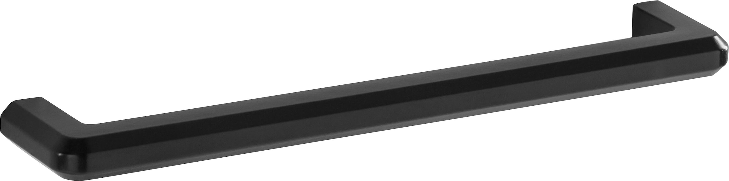 KOCHSTATION Küchenzeile »KS-Tulsa«, mit E-Geräten, Breite 350 cm, schwarze Metallgriffe, MDF Fronten