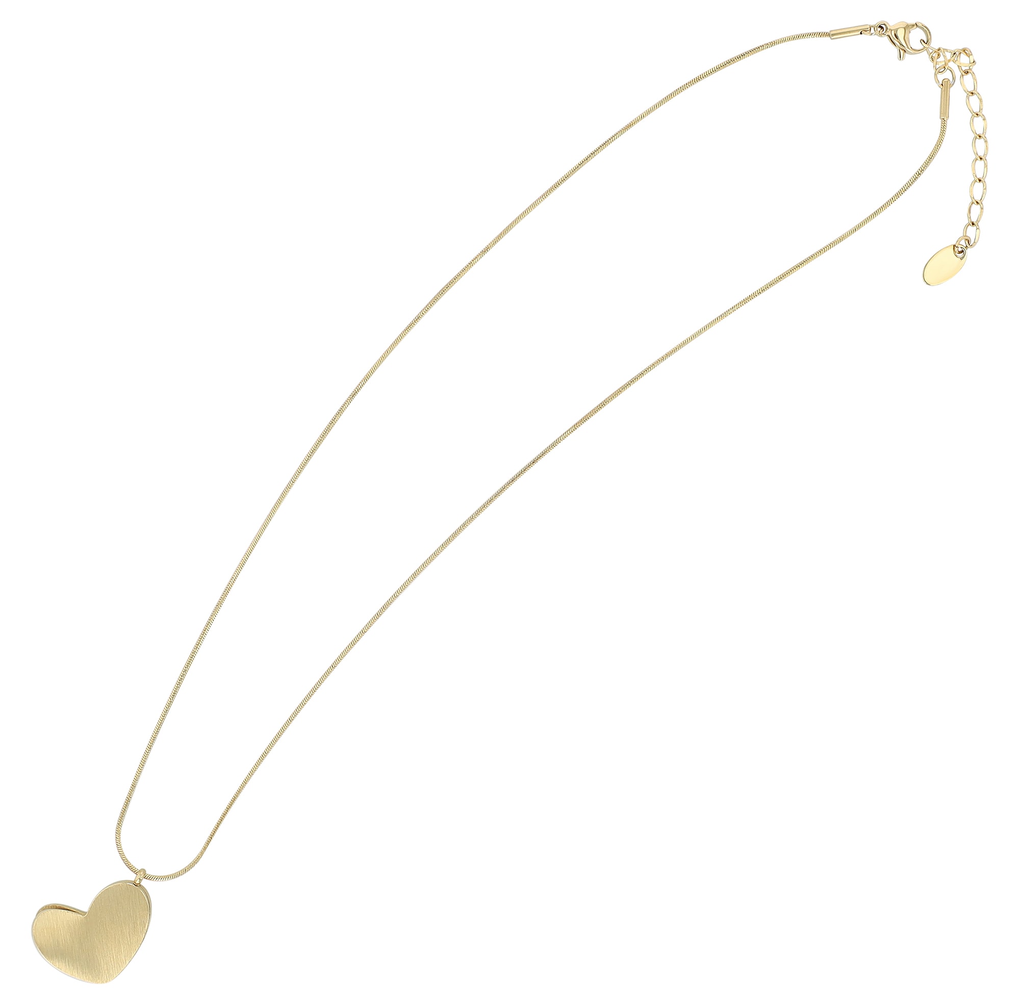Adelia´s Kette ohne Anhänger »Damen Halskette mit Anhänger ¿ Herz aus Edelstahl«