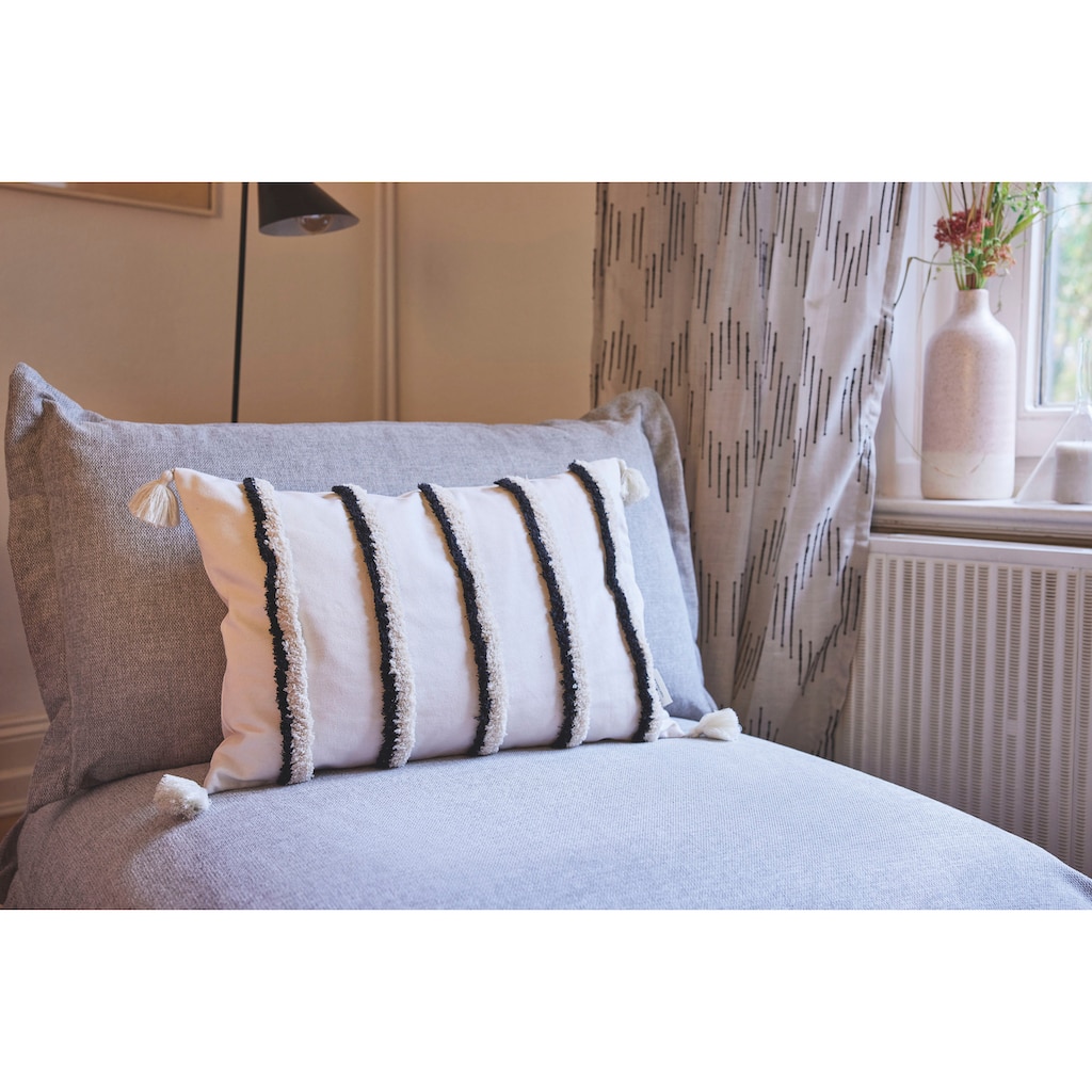 TOM TAILOR HOME Dekokissen »Fluffy Stripe«