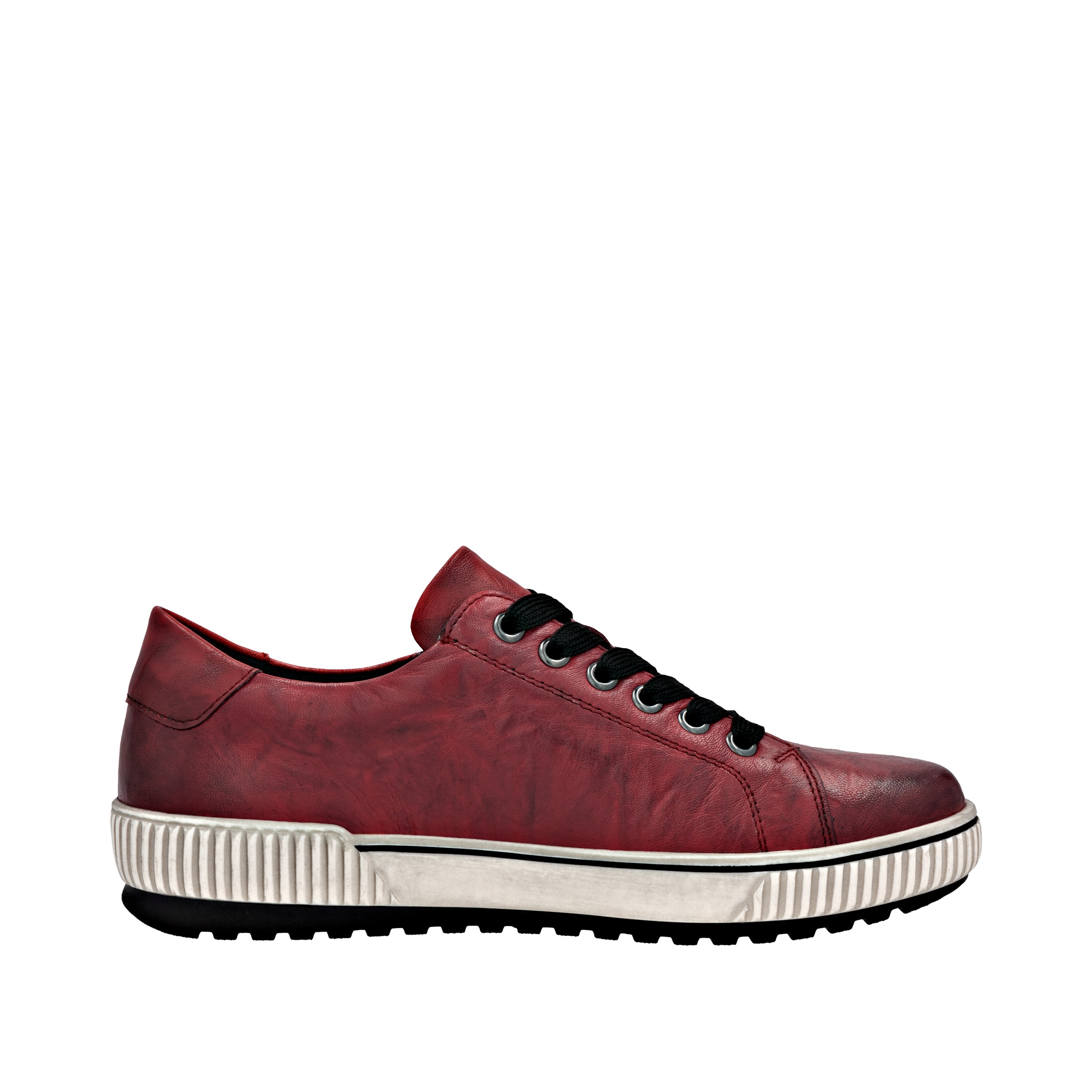 Remonte Plateausneaker, Freizeitschuh, Halbschuh, Schnürschuh mit Außenreißverschluss