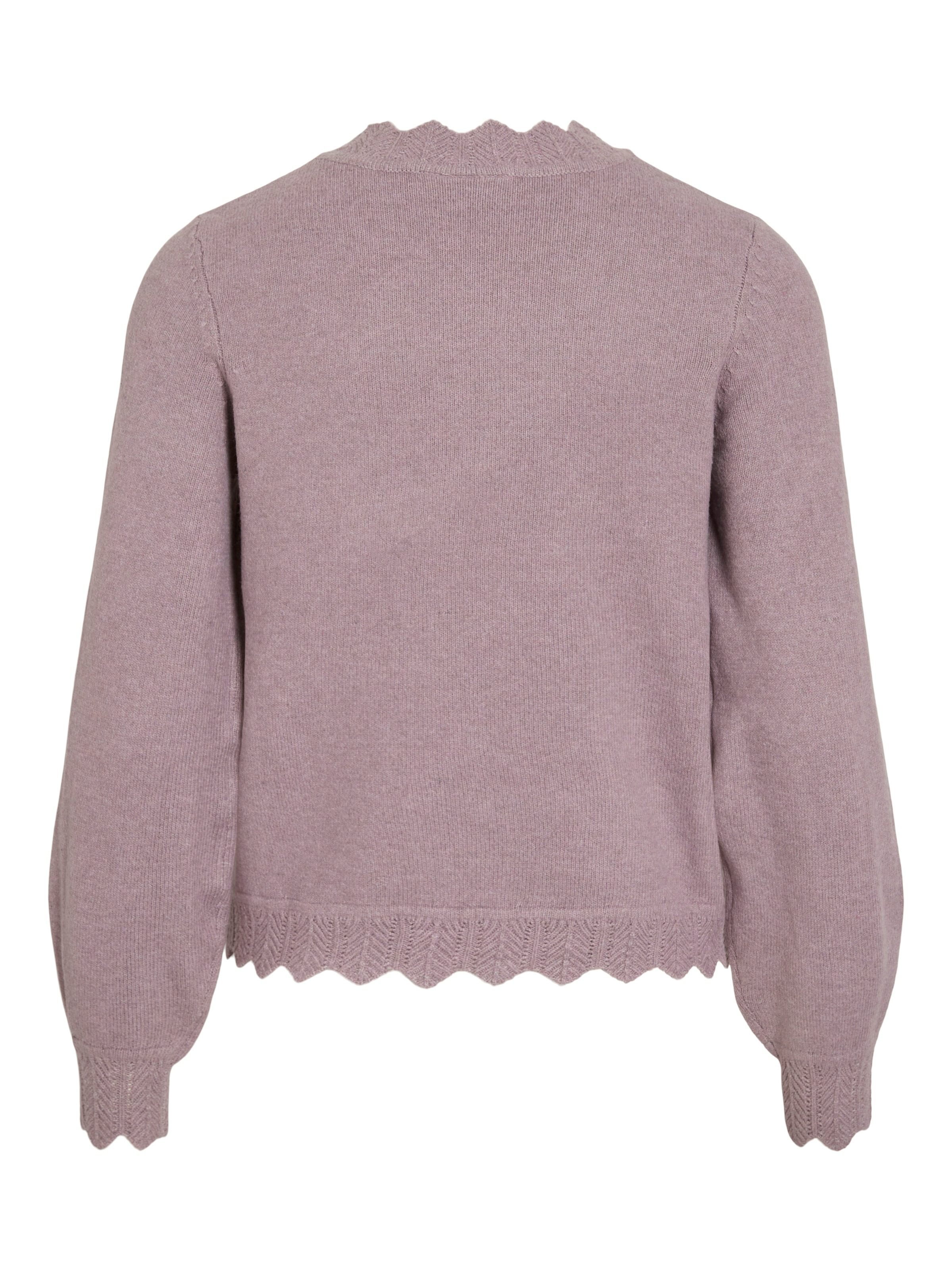 Vila Strickpullover »VINIKOLINA O-NECK L/S KNIT TOP - NOOS«