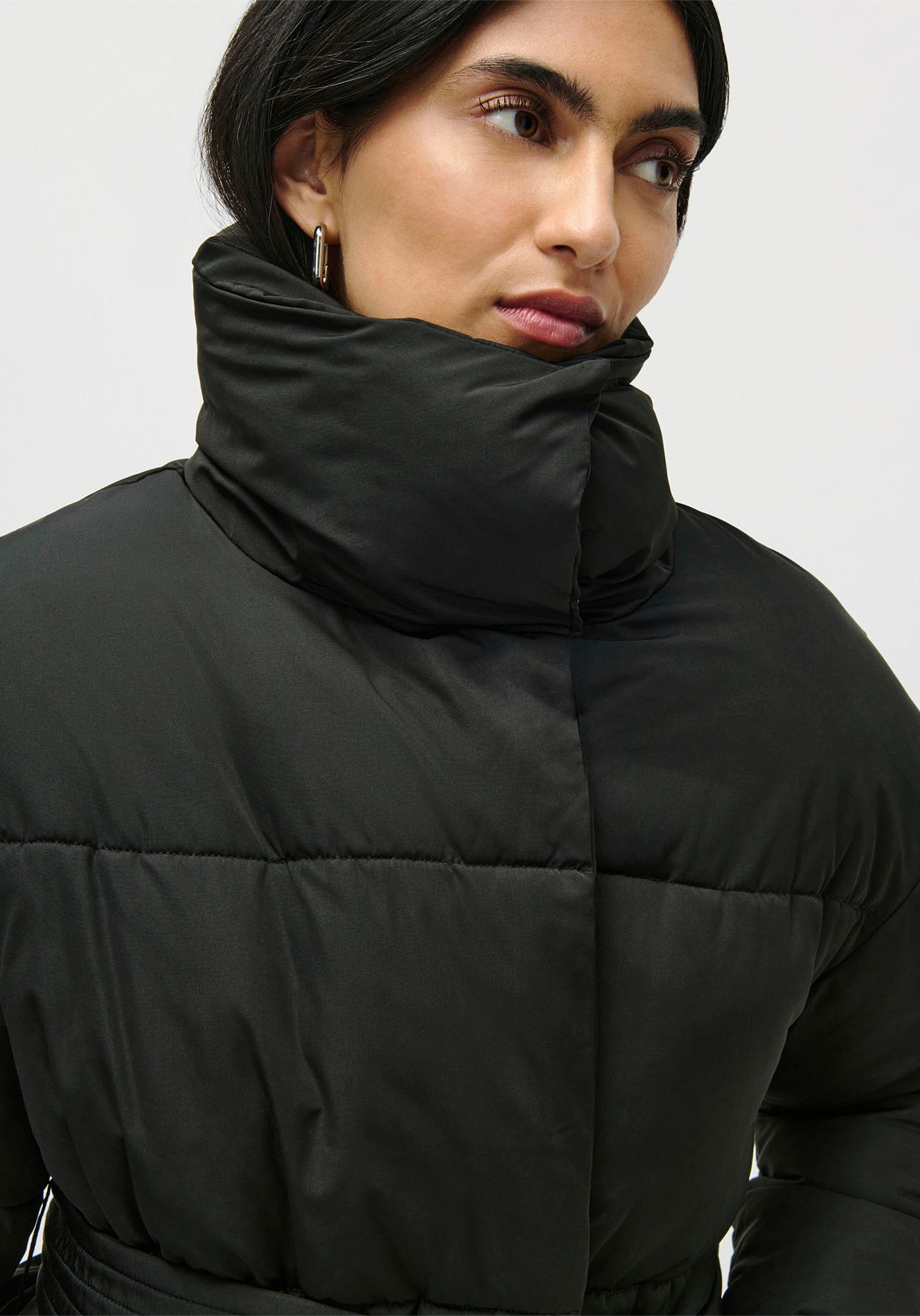 LeGer Steppjacke »Margitta, LeGer by Lena Gercke« ohne Kapuze Regular fit mit Rundhalsausschnitt