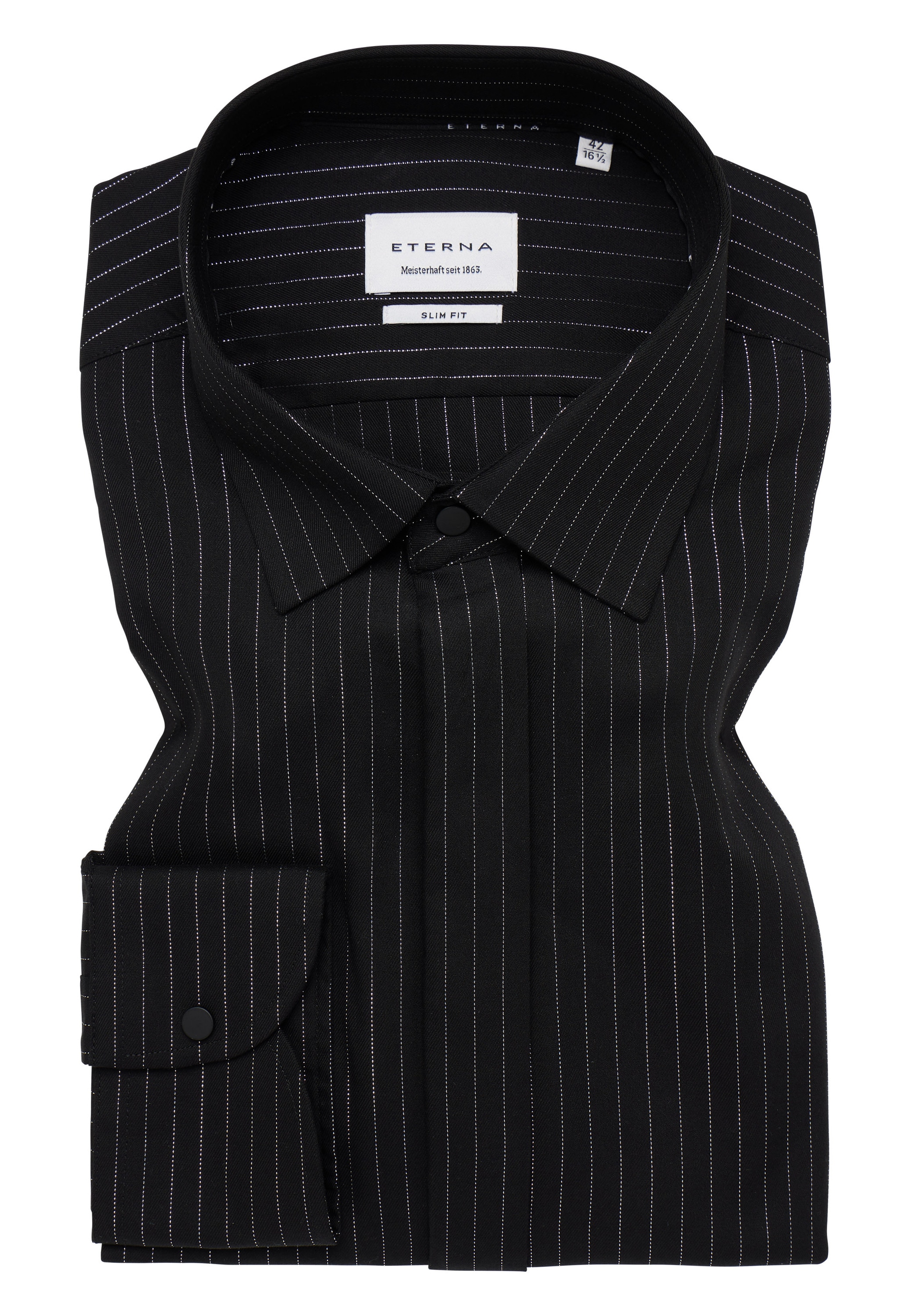 Eterna Langarmhemd »SLIM FIT«, EASY IRON (bügelleicht)