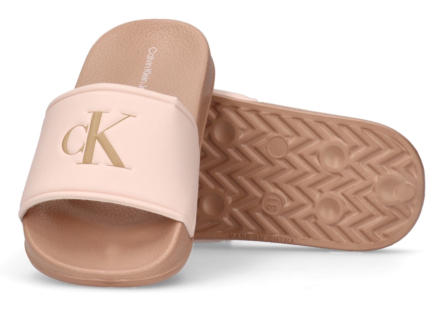 Calvin Klein Jeans Badepantolette, Pool Slides, Sandale, Badeschuh