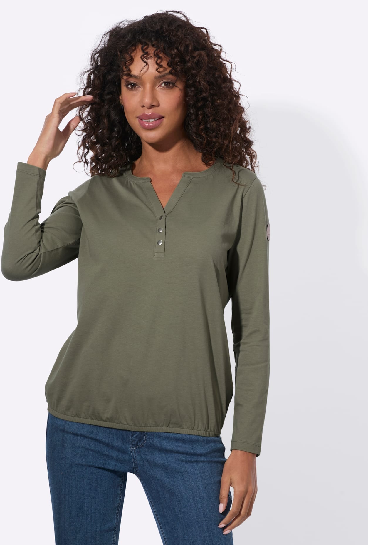 Casual Looks Langarmshirt »Langarm-Shirt« 1