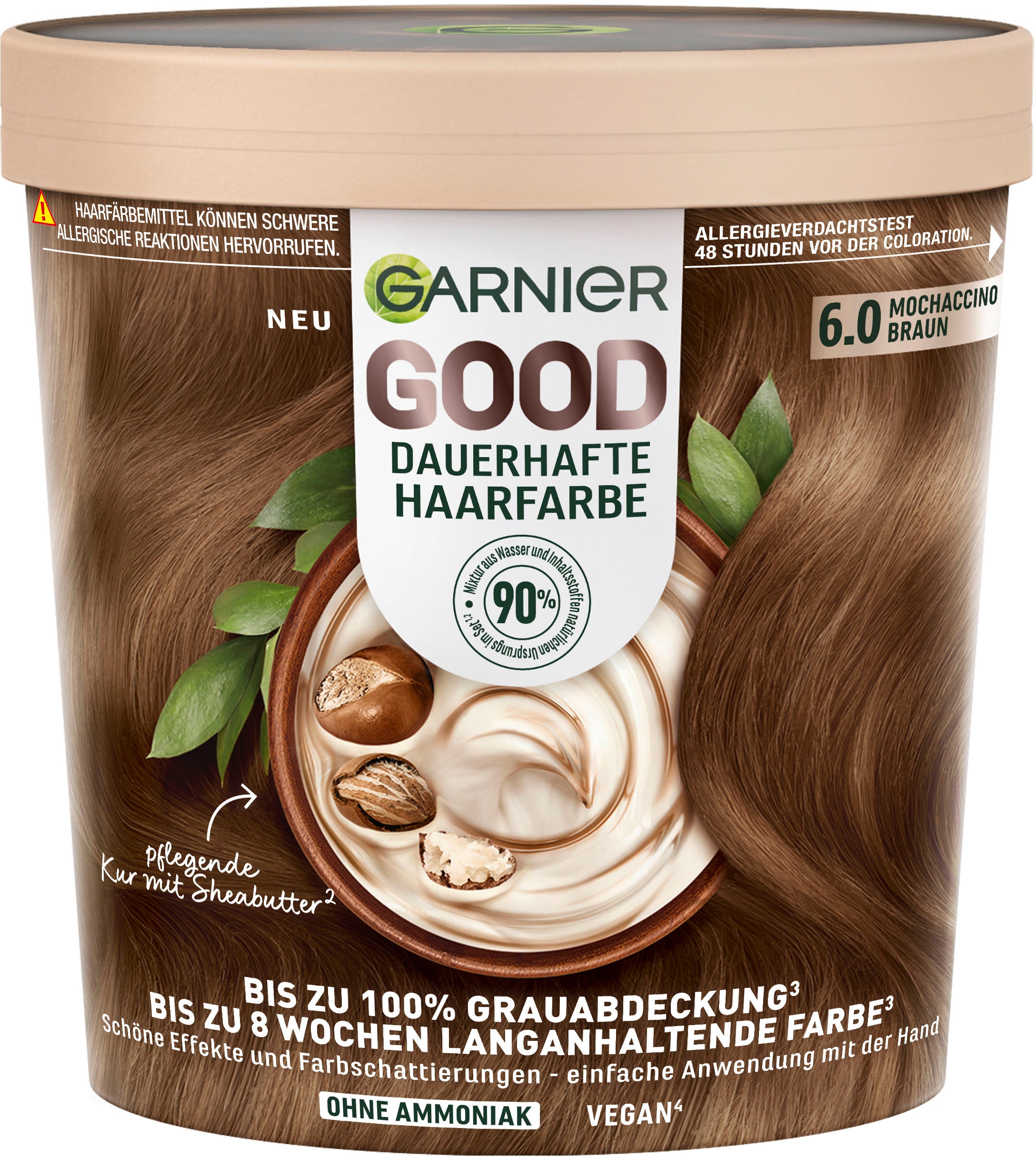 GARNIER Coloration »Garnier GOOD Dauerhafte Haarfarbe«, mit pflegender Formel